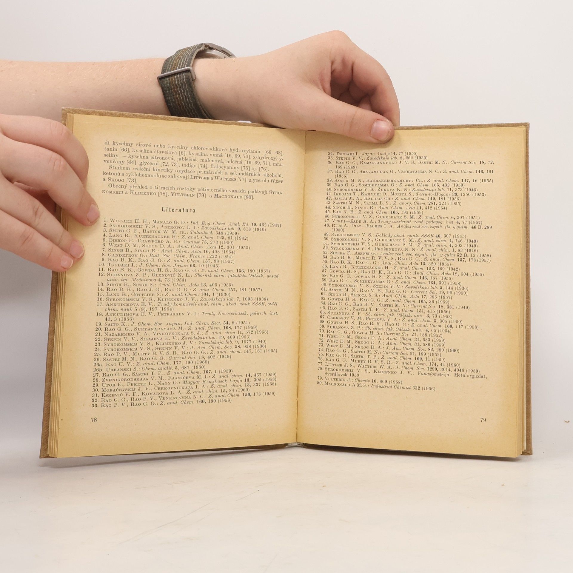 Various authors Vybrané oxidačně redukční odměrné metody