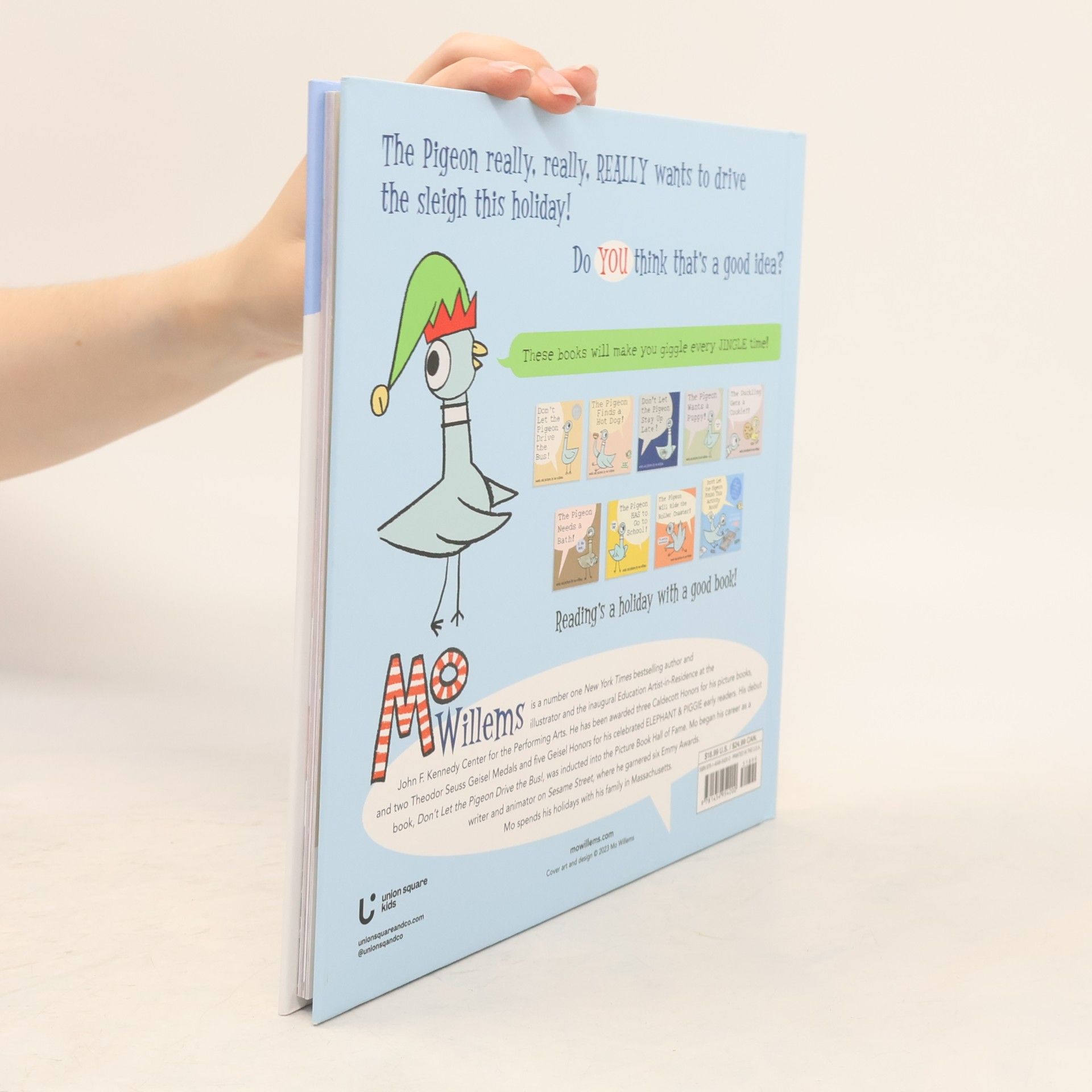 Mo Willems Don't Let the Pigeon Drive the Sleigh!