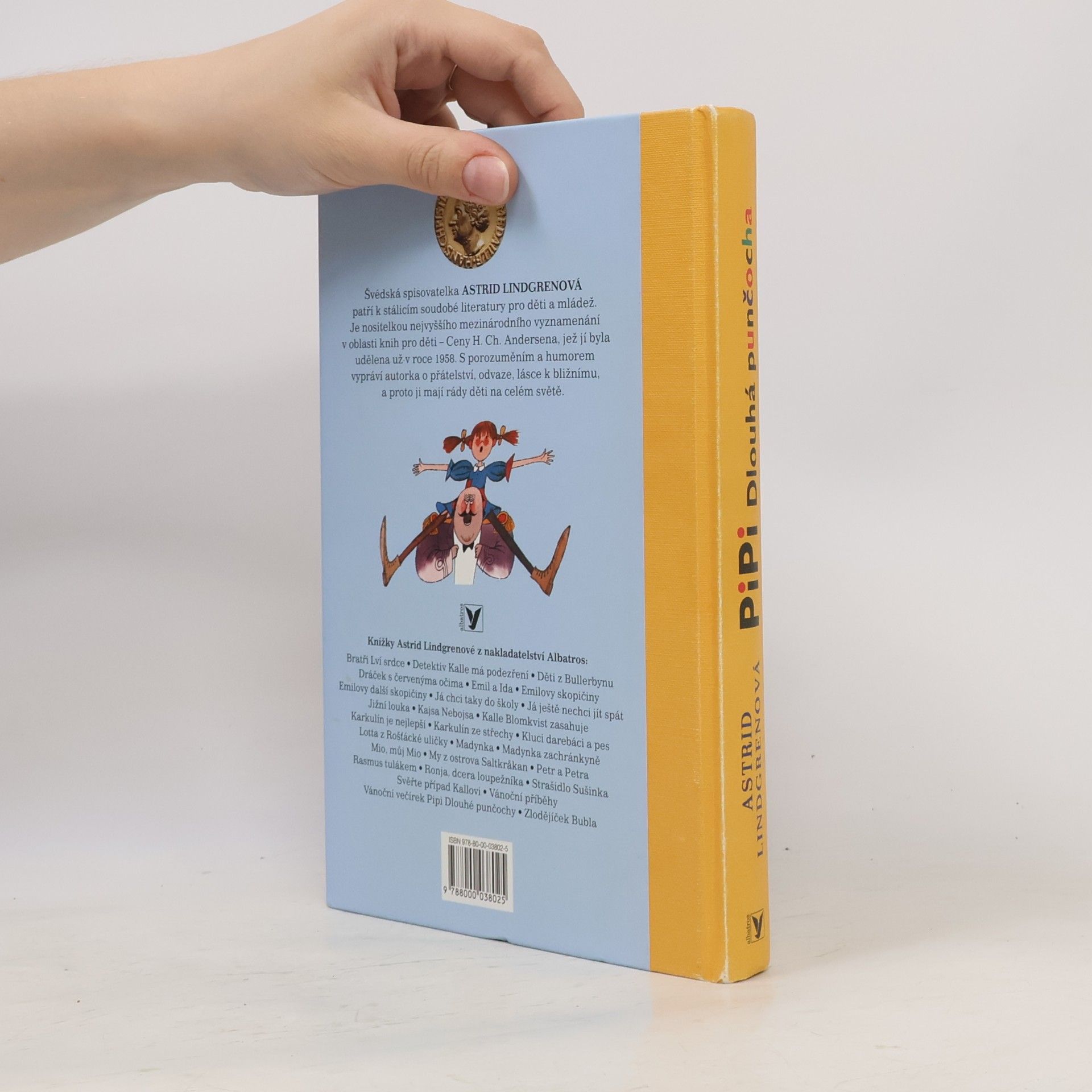 Astrid Lindgren Pipi Dlouhá punčocha