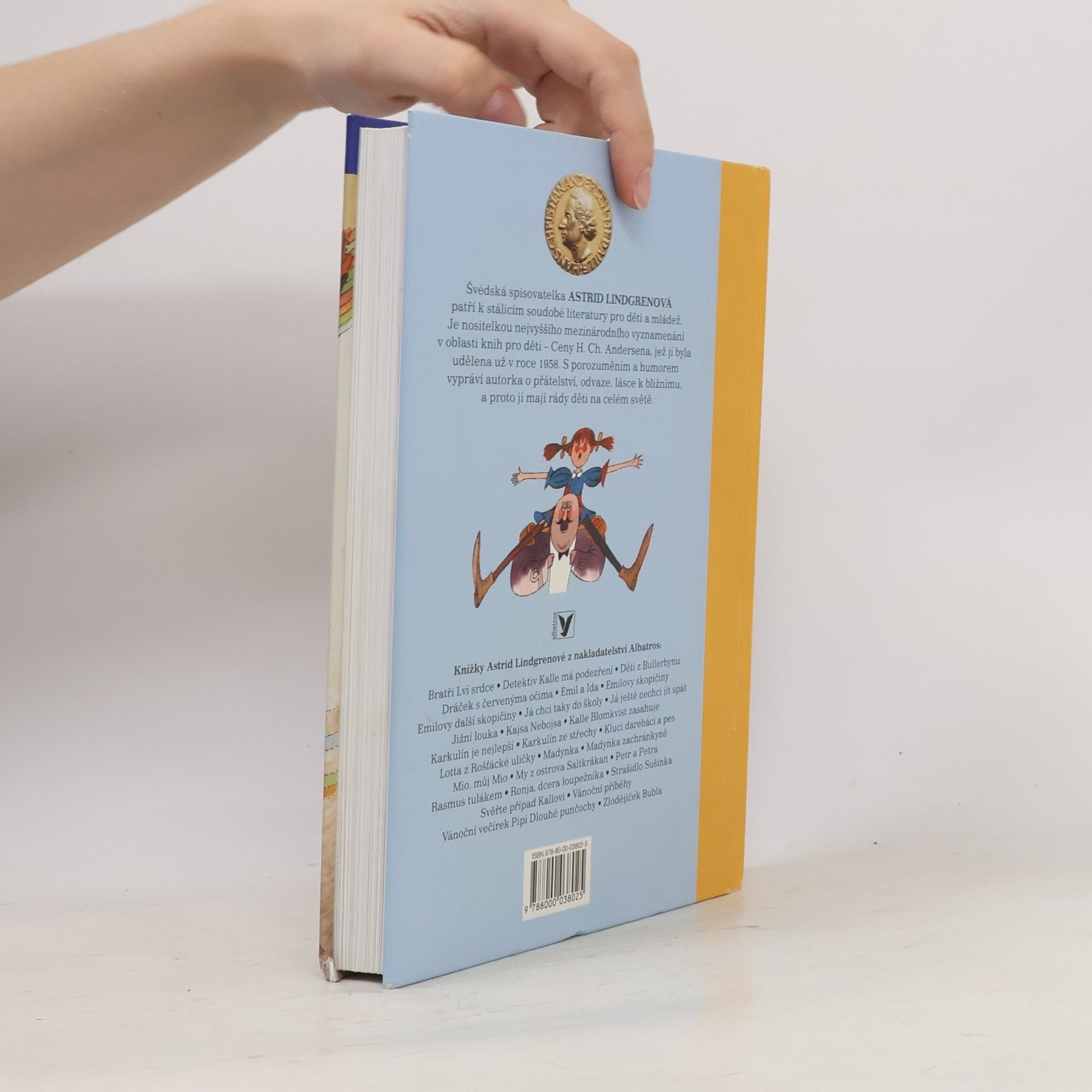 Astrid Lindgren Pipi Dlouhá punčocha