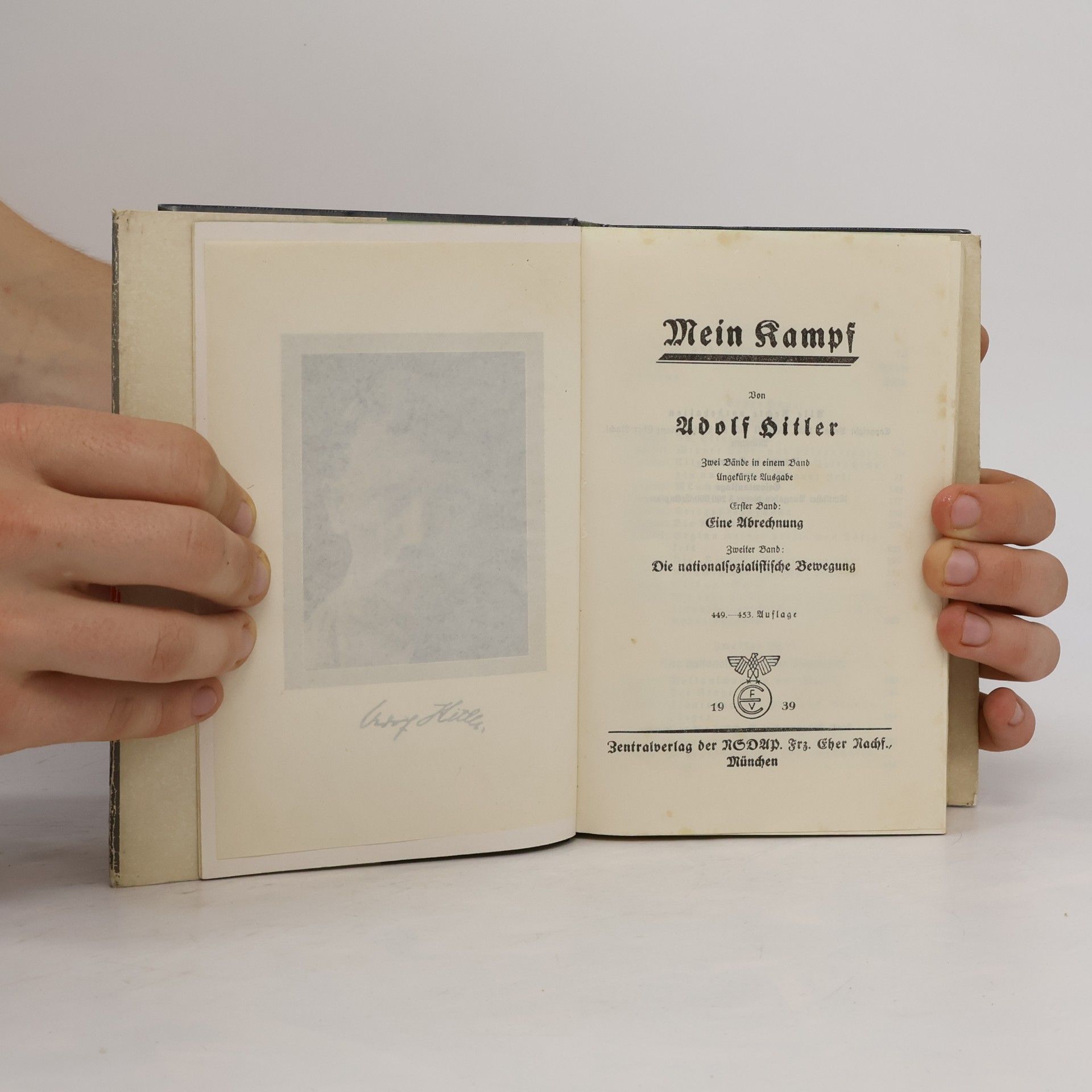 Adolf Hitler Mein Kampf