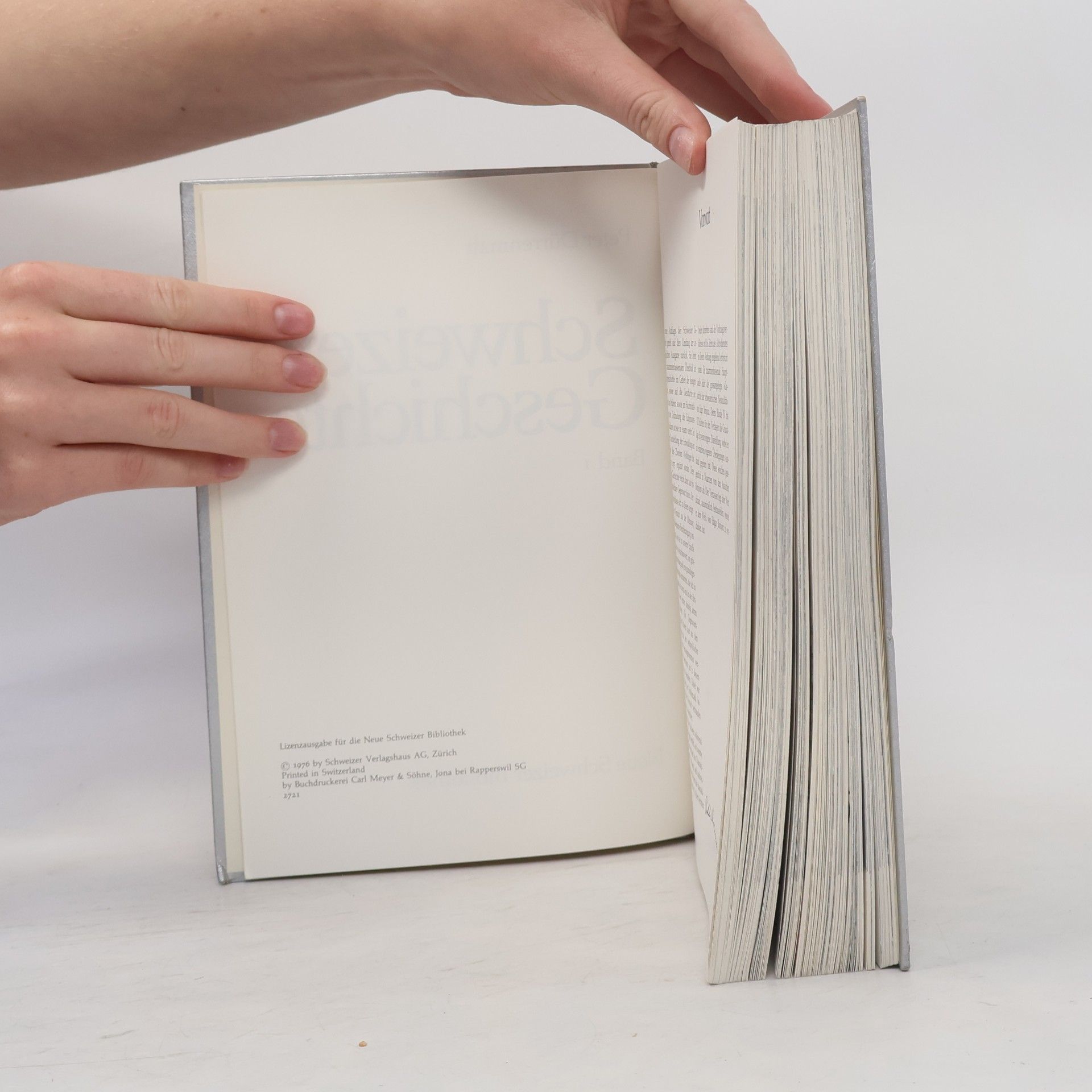 Autorenkollektiv Schweizer Geschichte 1
