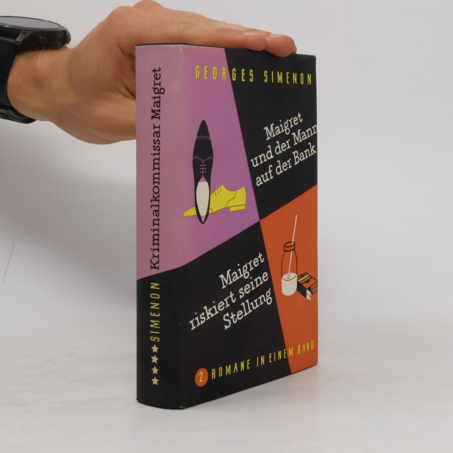 Georges Simenon Maigret und der Mann auf der Bank. Maigret riskiert seine Stellung