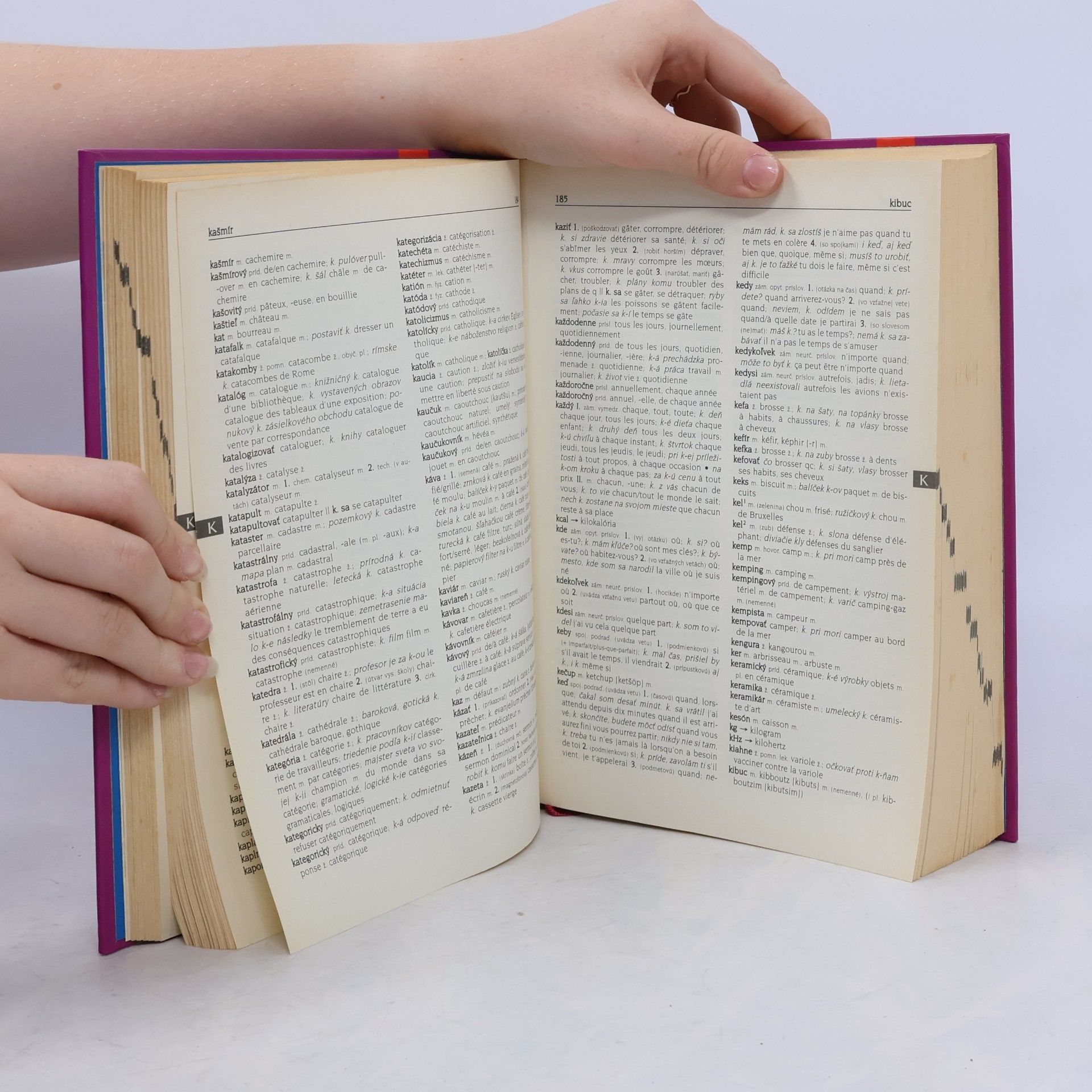 E. Porubská Slovensko-francúzsky slovník. Dictionnaire slovaque-francais.