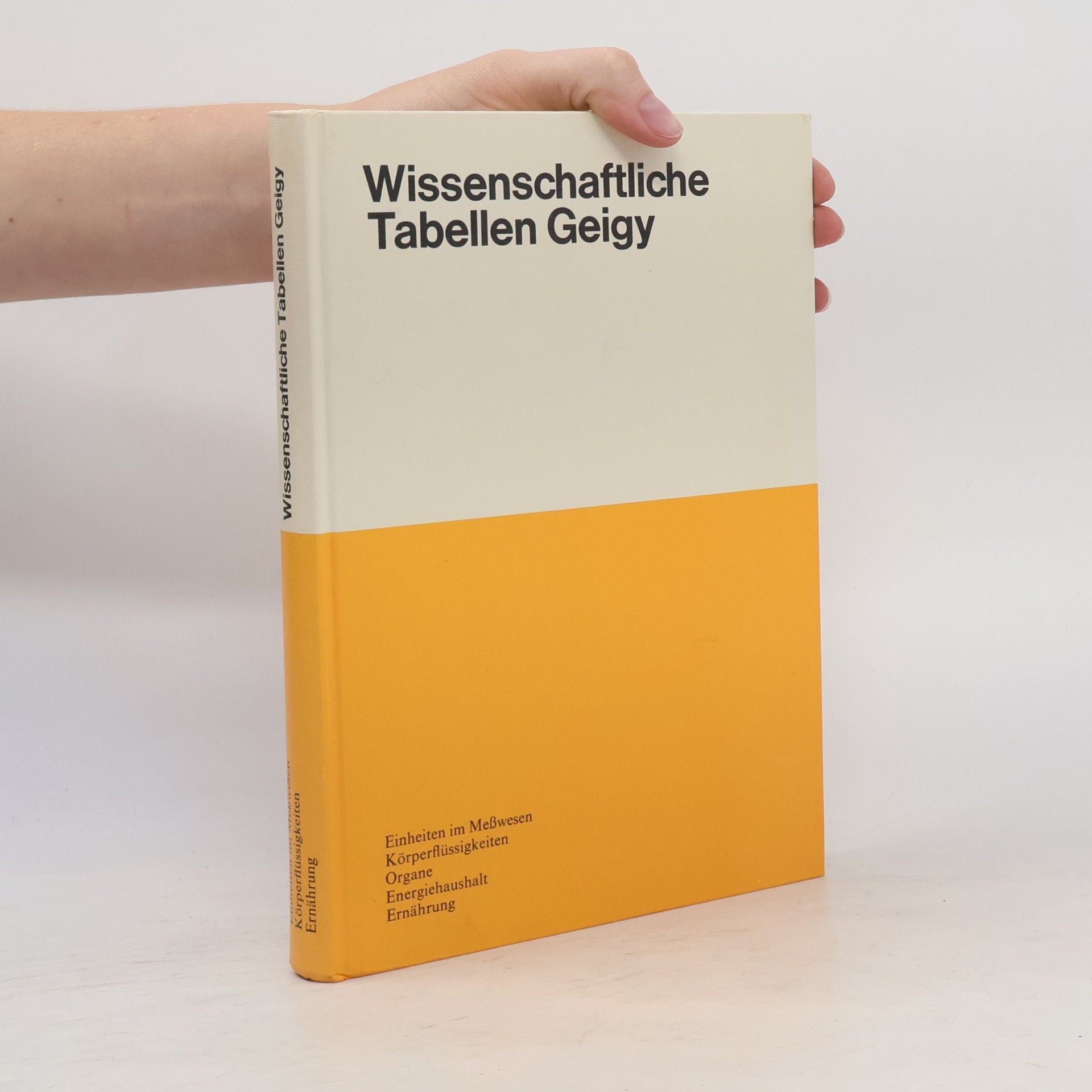 Collectif d'auteurs Wissenschaftliche Tabellen Geigy