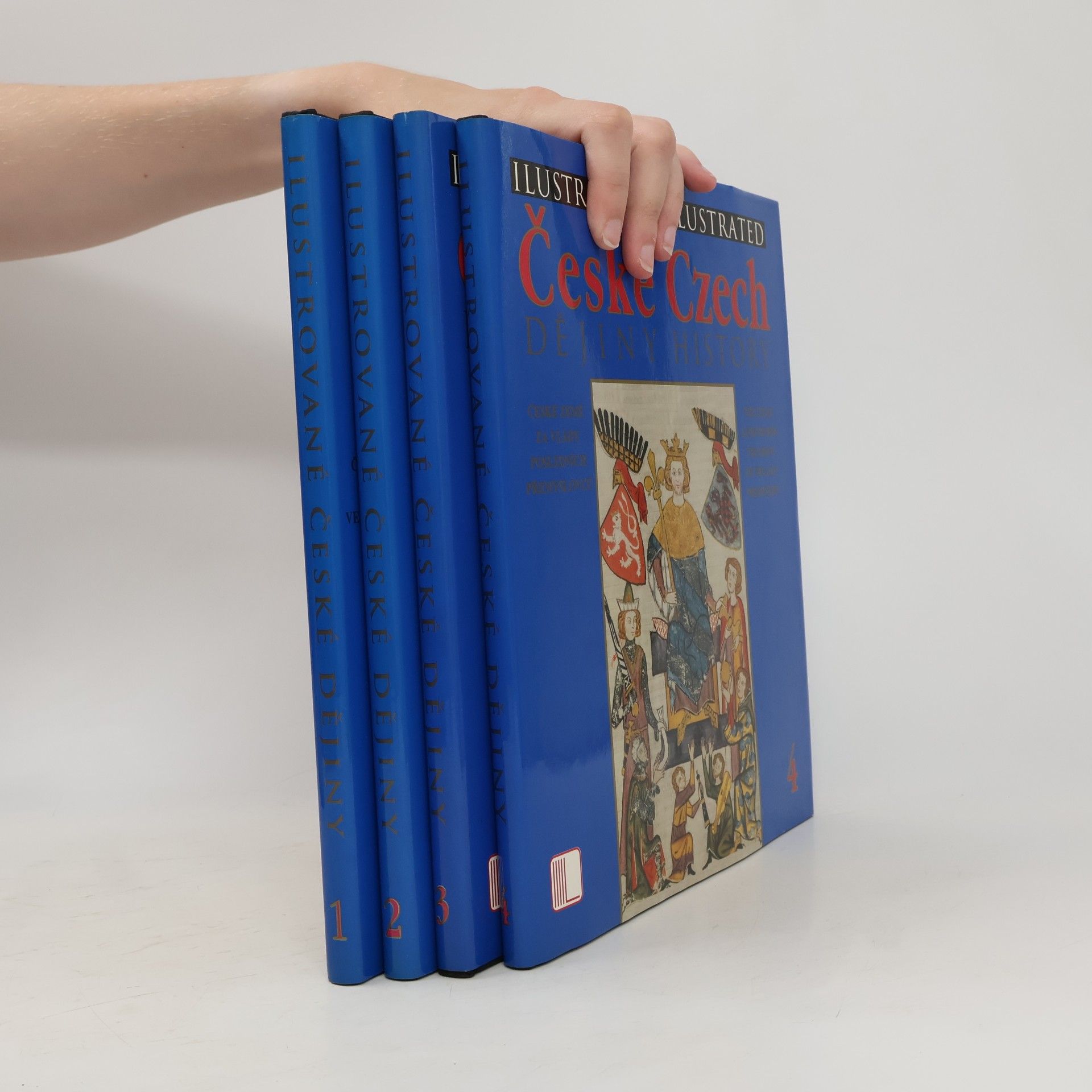 Autores varios Ilustrované české dějiny - Ilustrated Czech History 1-4