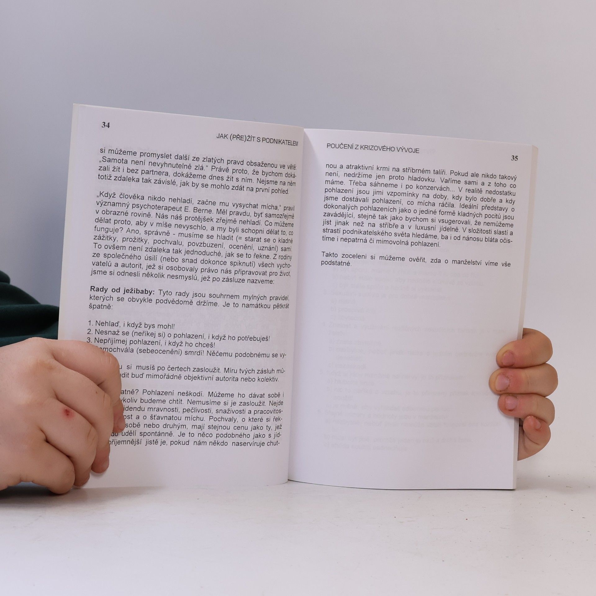 Tomáš Novák Jak (pře)žít s podnikatelem