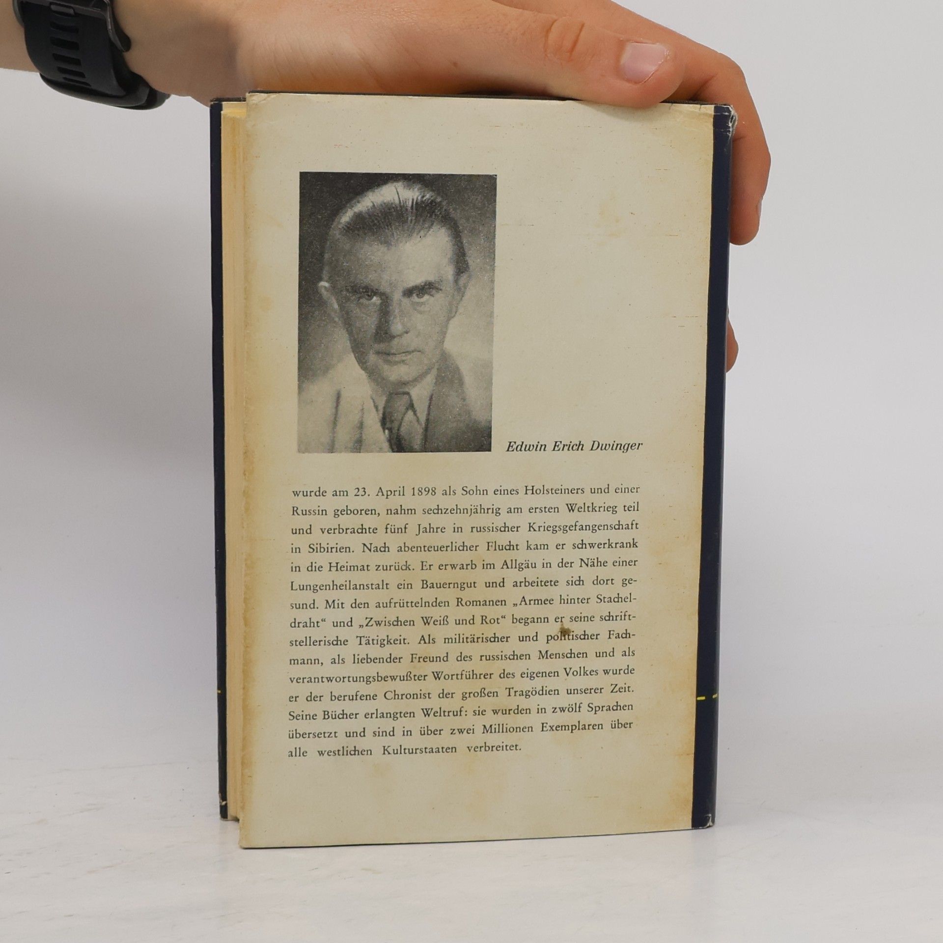Edwin Erich Dwinger Es geschah im Jahr 1965