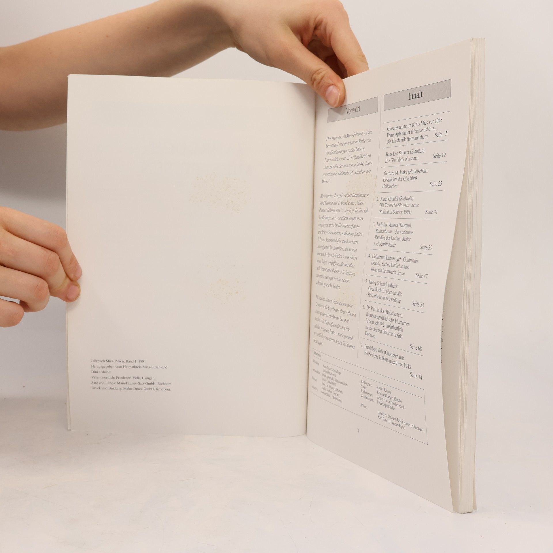 Autorenkollektiv Jahrbuch Mies. Band 1