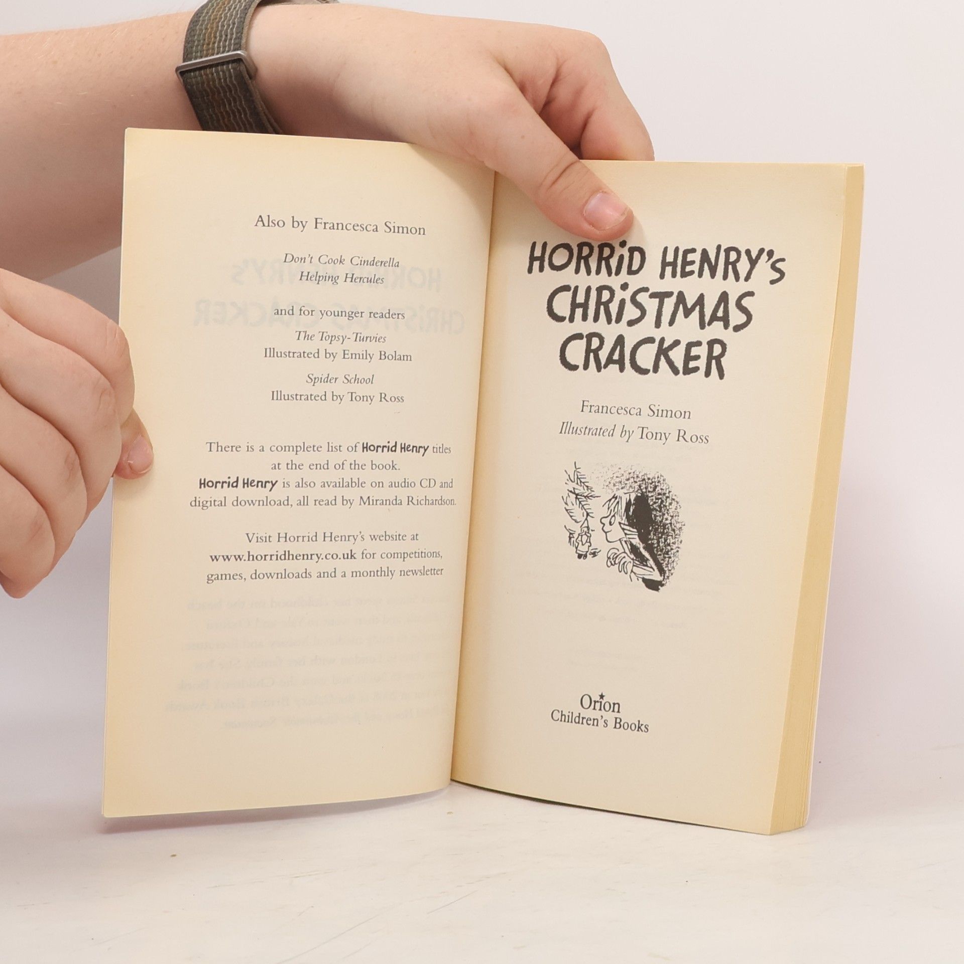 Francesca Simon Horrid Henry's Christmas Cracker