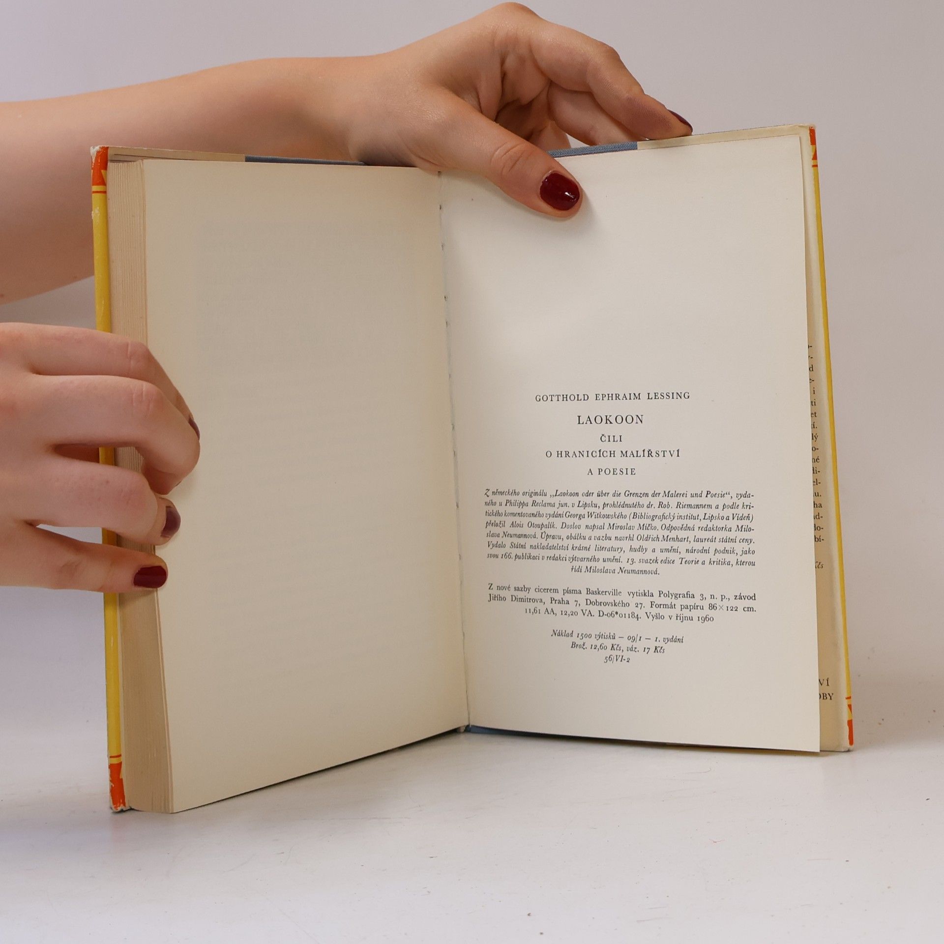 Gotthold Ephraim Lessing Laokoon čili o hranicích malířství a poesie