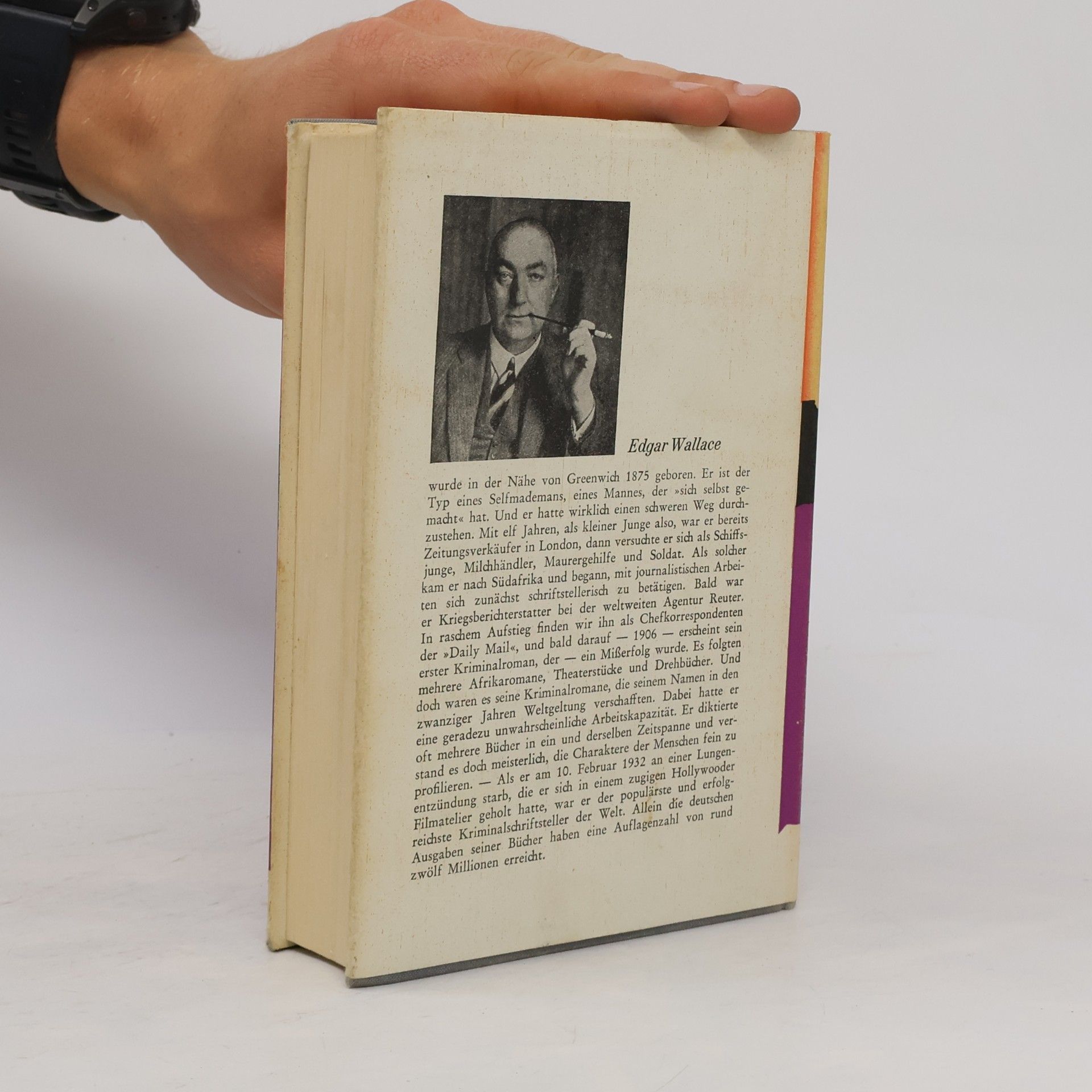 Edgar Wallace Die Bande des Schreckens John Flack