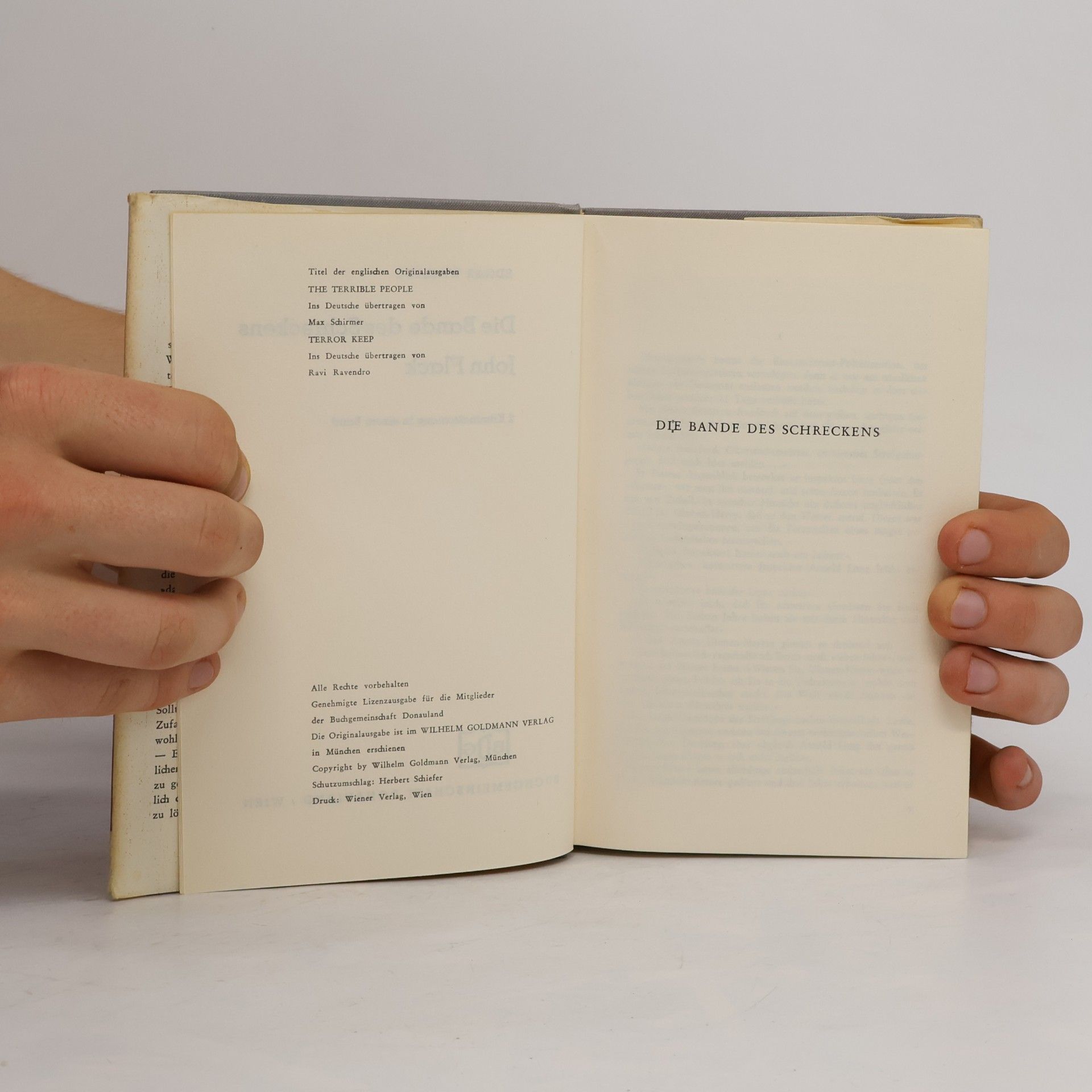 Edgar Wallace Die Bande des Schreckens John Flack
