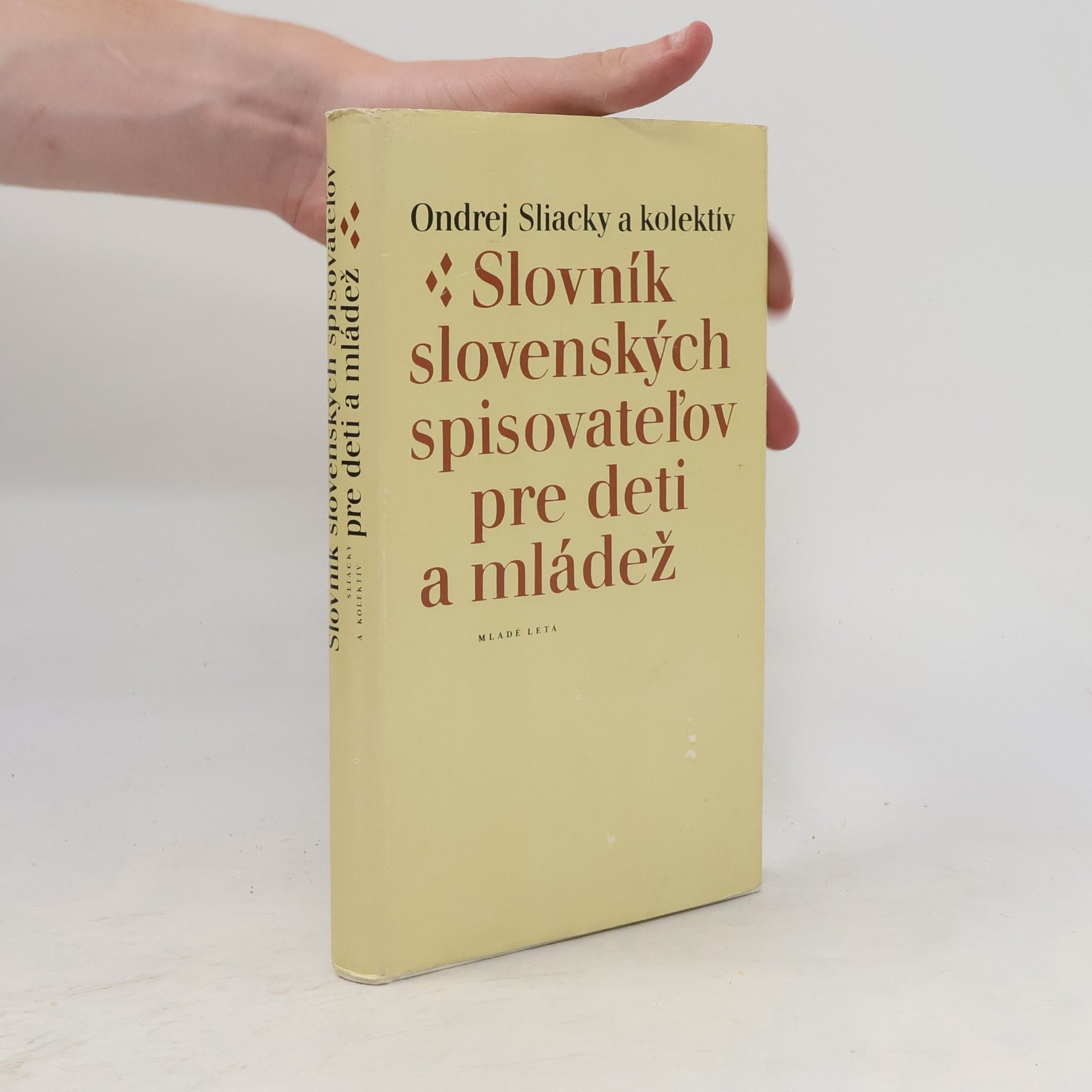 Ondrej Sliacky Slovník slovenských spisovateľov pre deti a mládež