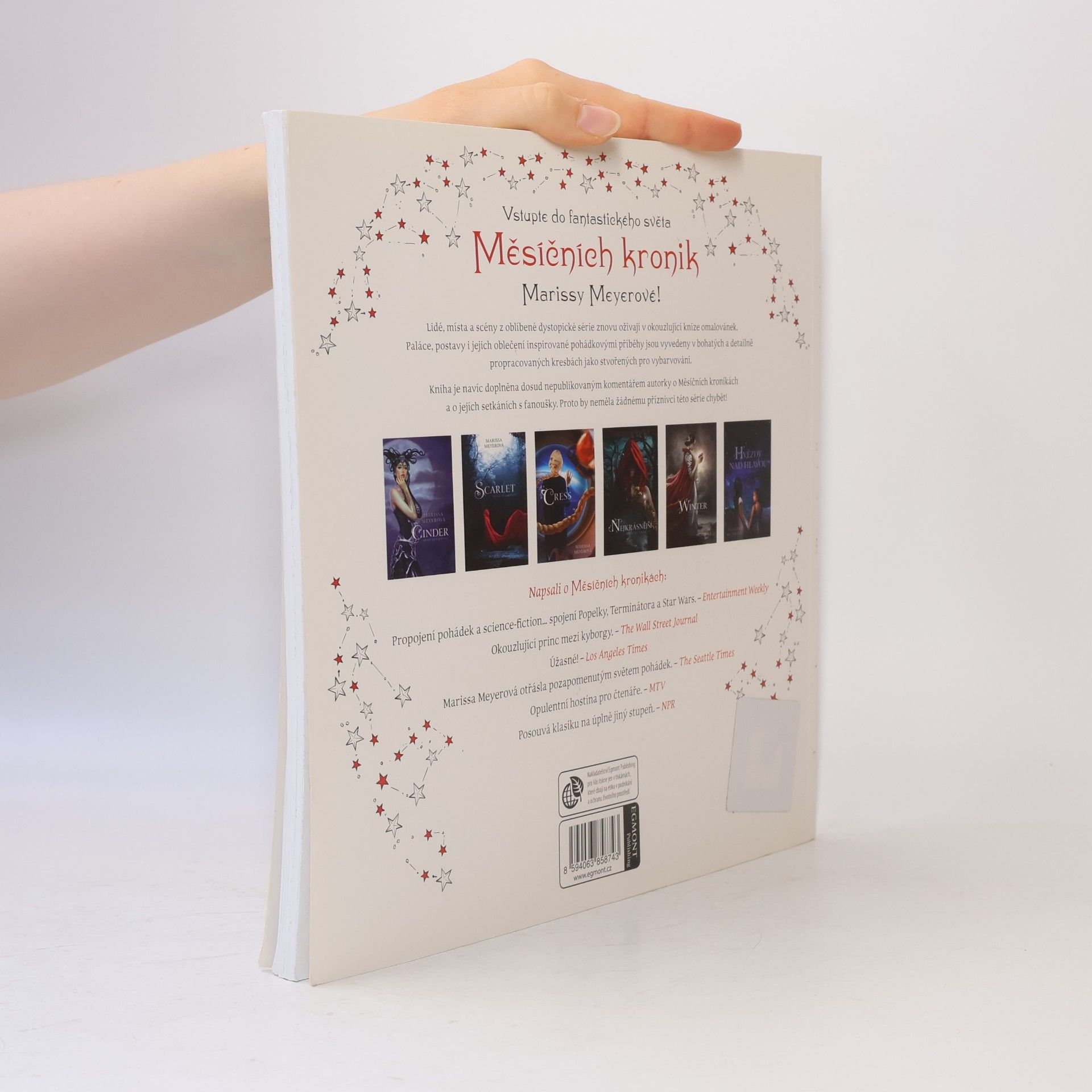 Marissa Meyer Měsíční kronika. Relaxační omalovánky
