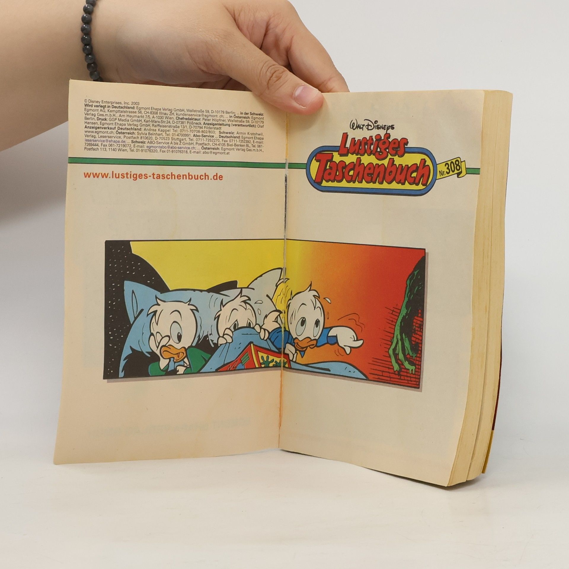 Walt Disney Lustiges Taschenbuch 308. Gefahr aus der Tiefe