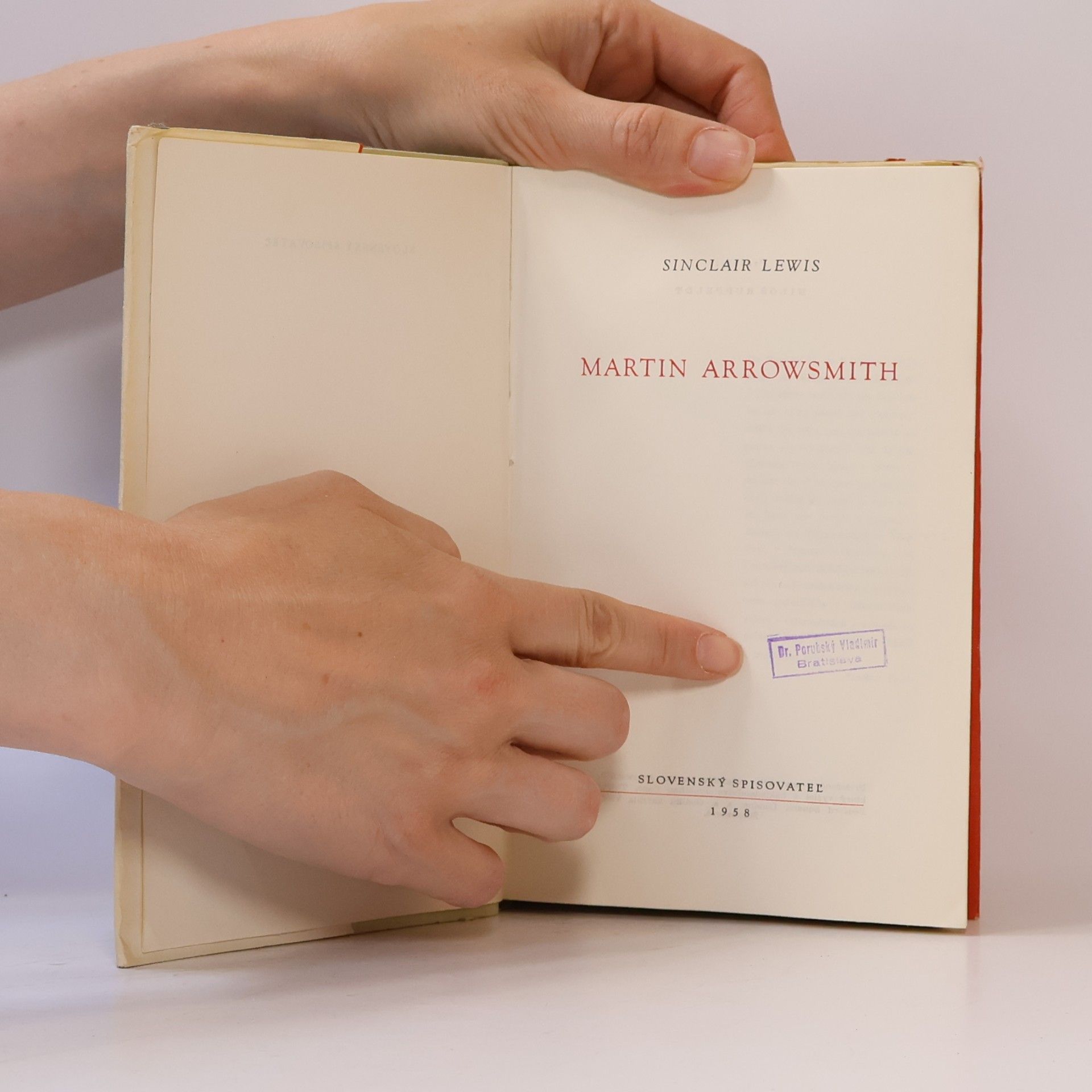 Sinclair Lewis Martin Arrowsmith