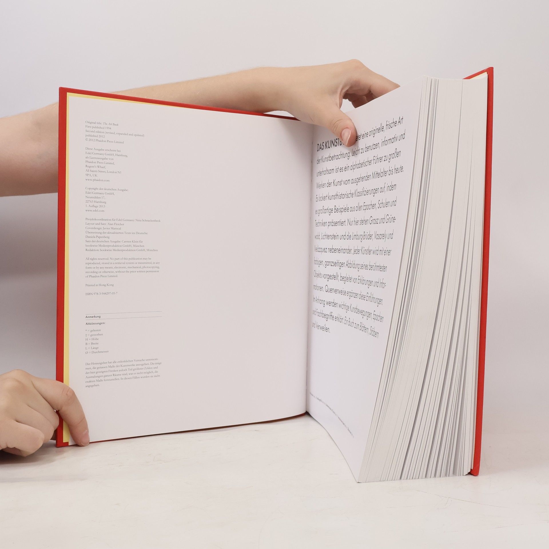 Alberto Capatti Das Kunstbuch
