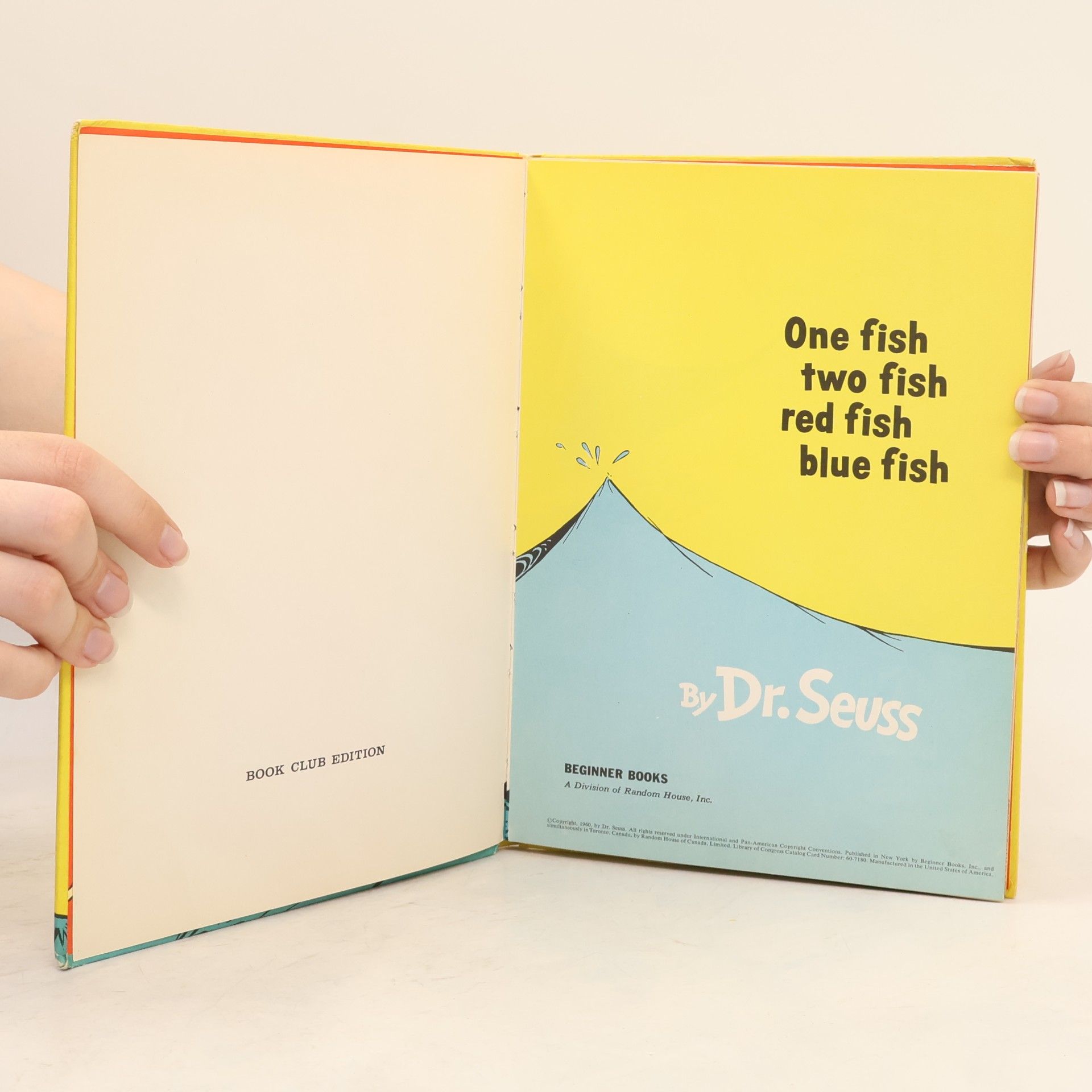Dr. Seuss One Fish Two Fish Red Fish Blue Fish