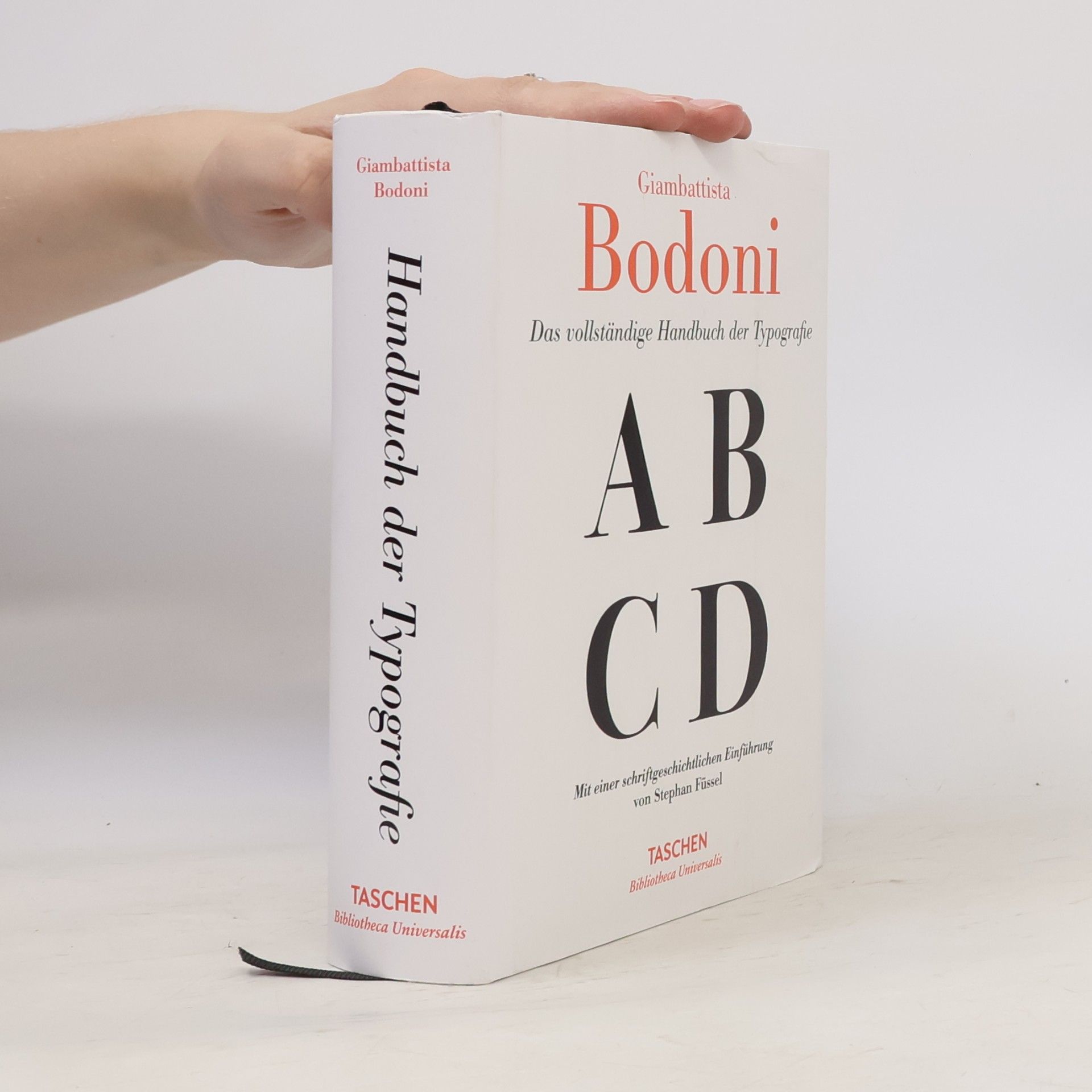 Giambattista Bodoni Handbuch der Typografie