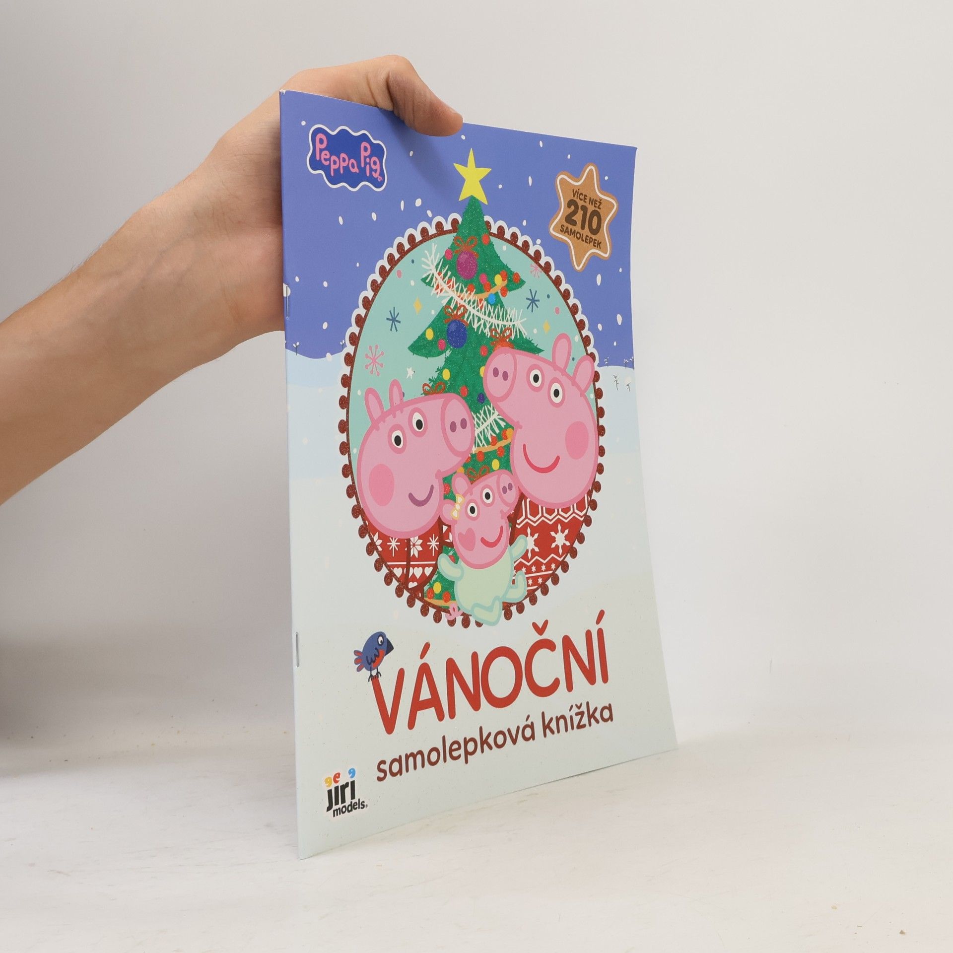 kolektiv Peppa Pig. Vánoční samolepková knížka