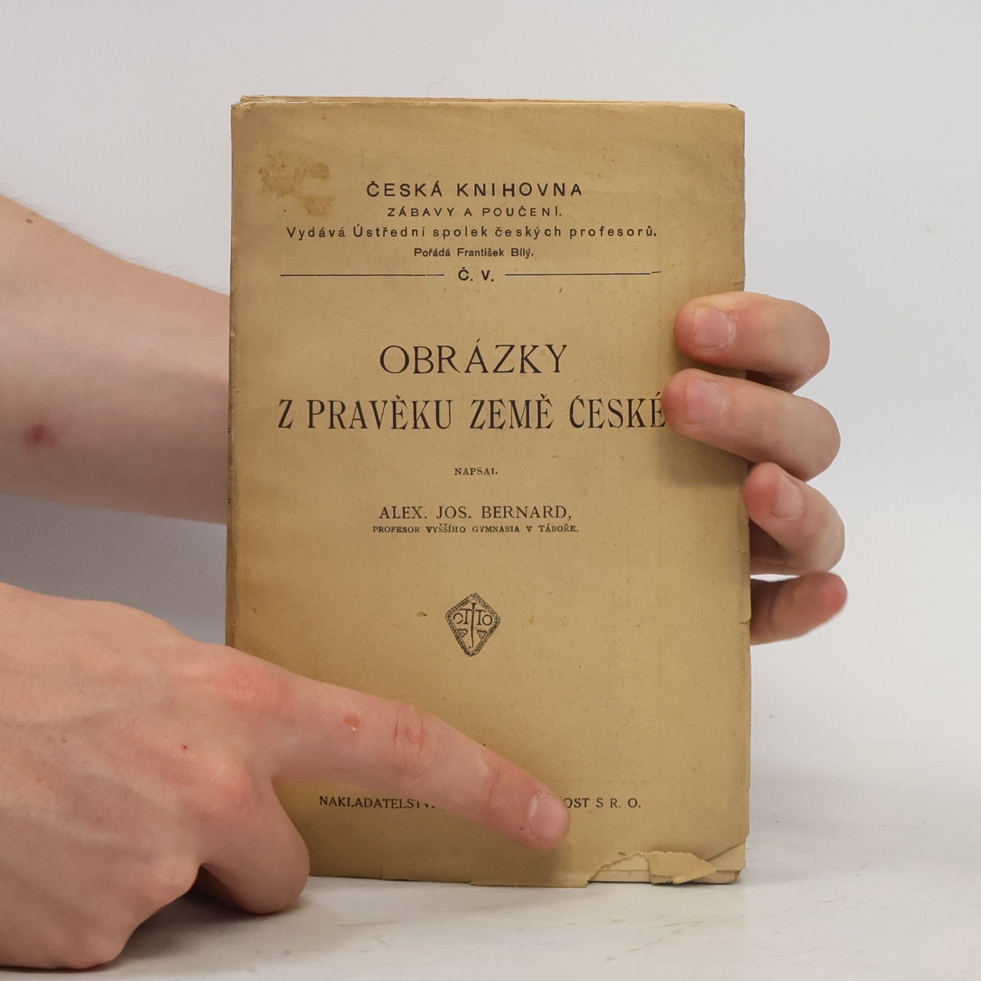 Alexander Bernard Obrázky z pravěku země české