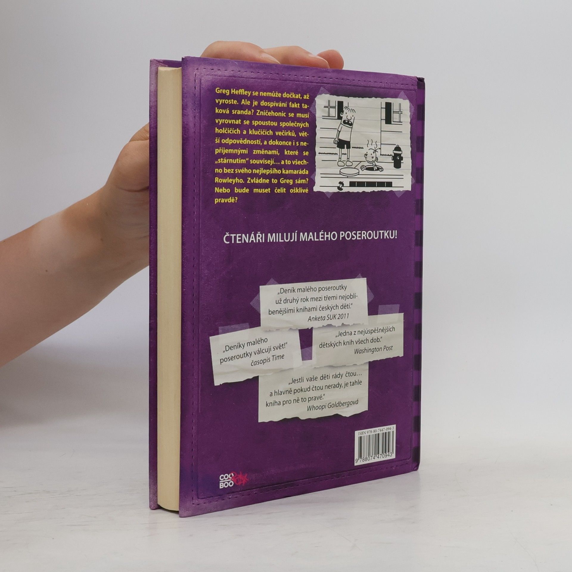 Jeff Kinney Deník malého poseroutky 5. Ošklivá pravda