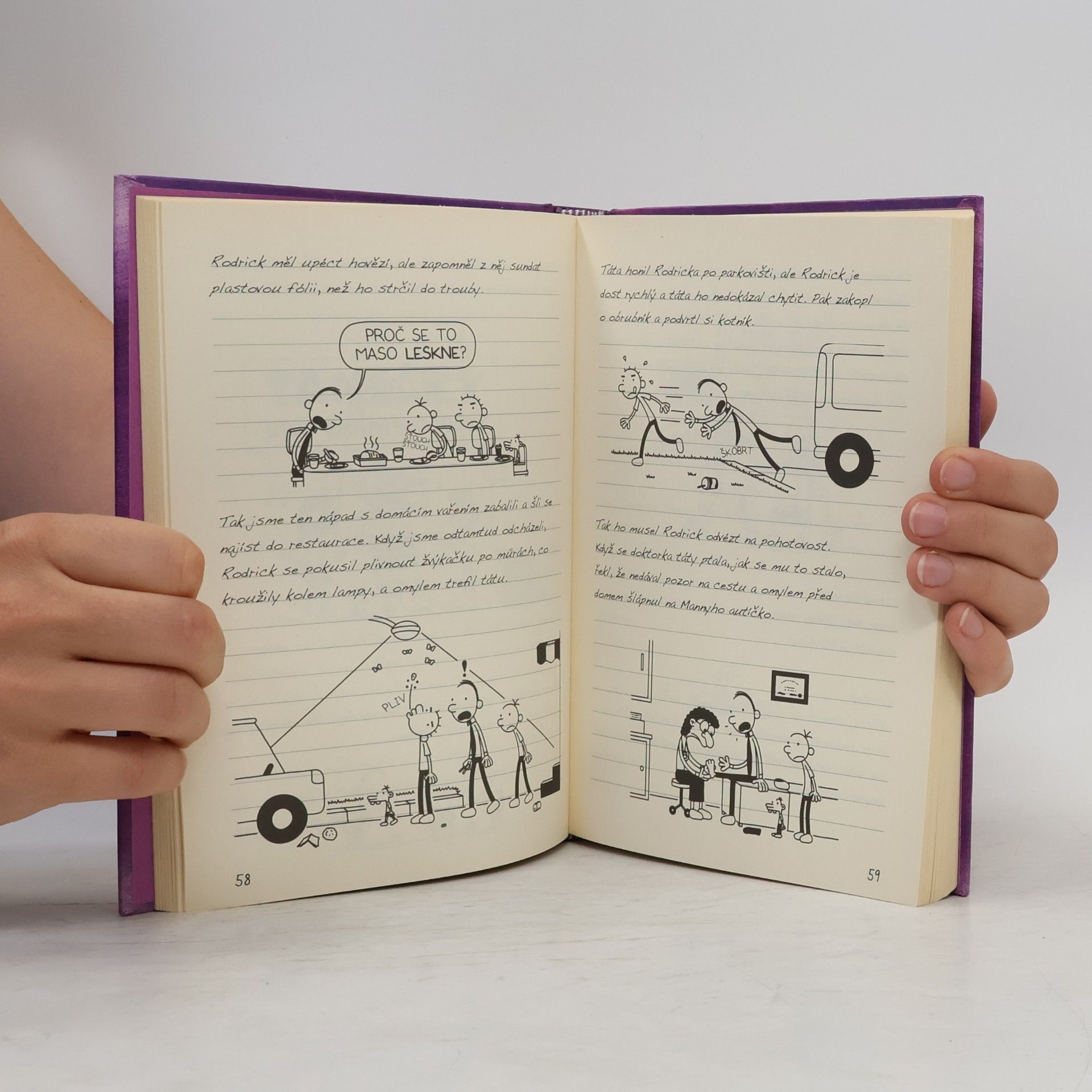 Jeff Kinney Deník malého poseroutky 5. Ošklivá pravda