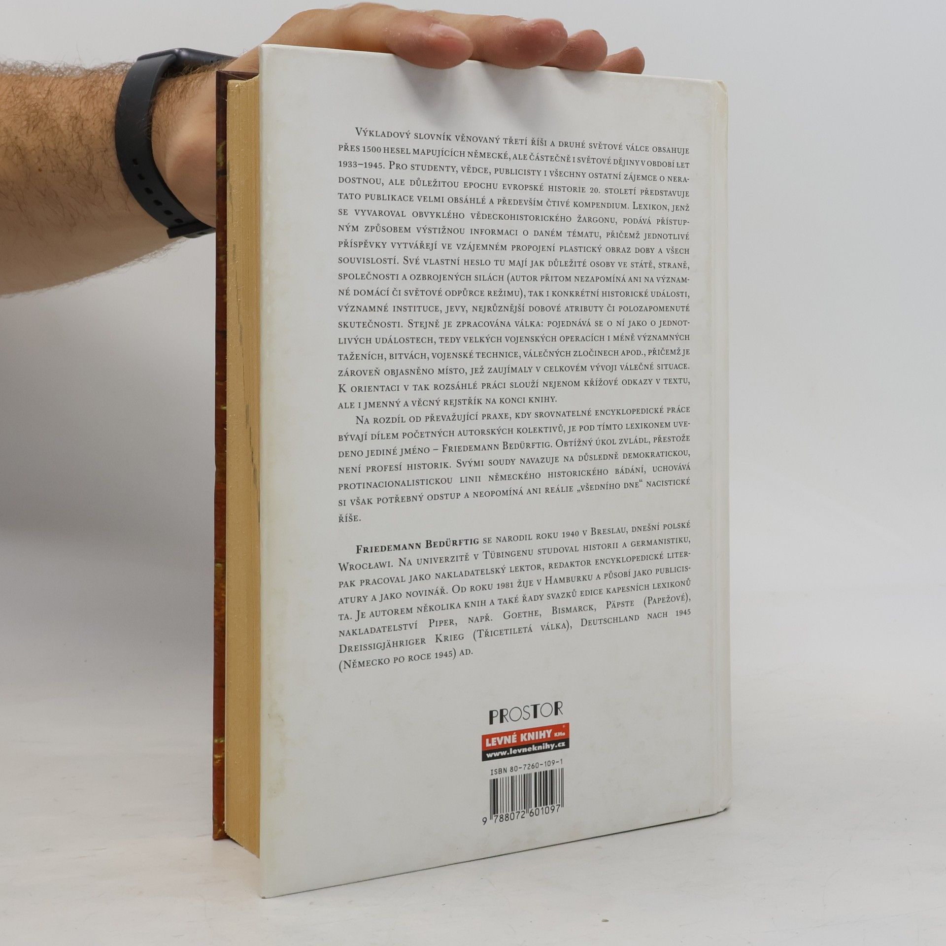 Friedemann Bedürftig Třetí říše a druhá světová válka: Lexikon německého nacionálního socialismu 1933-1945
