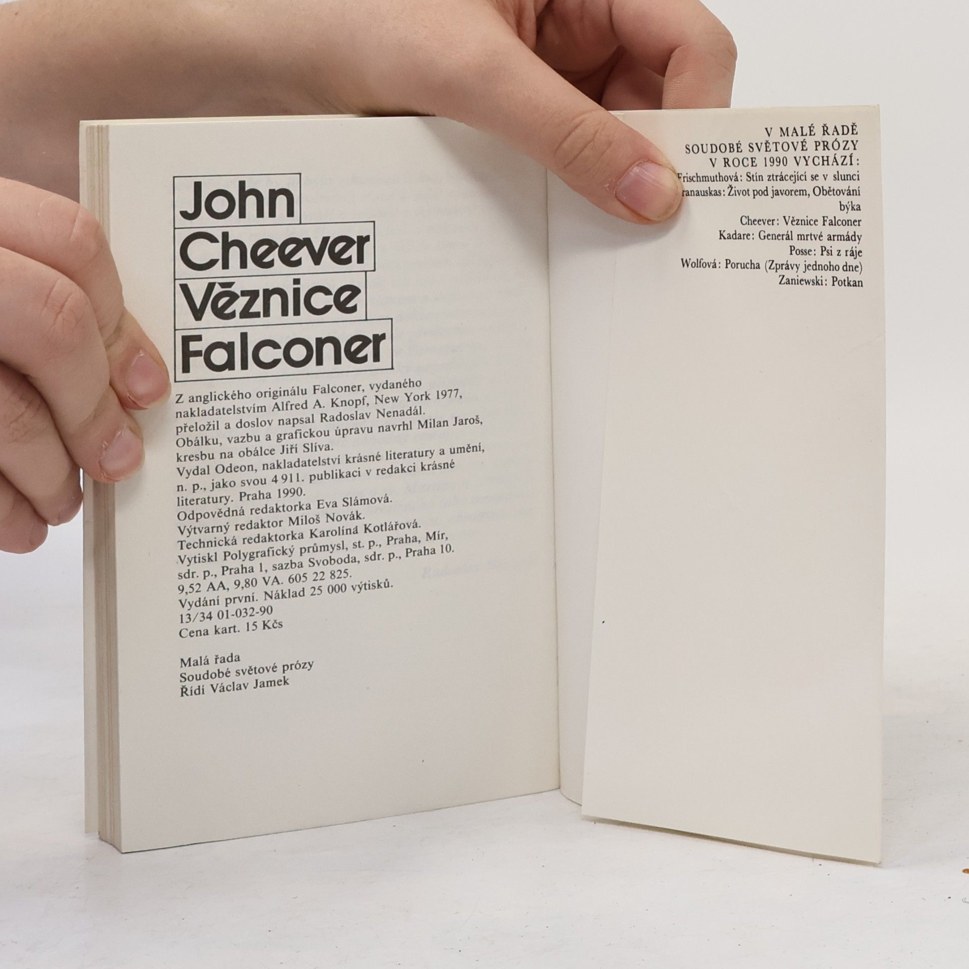 John Cheever Věznice Falconer