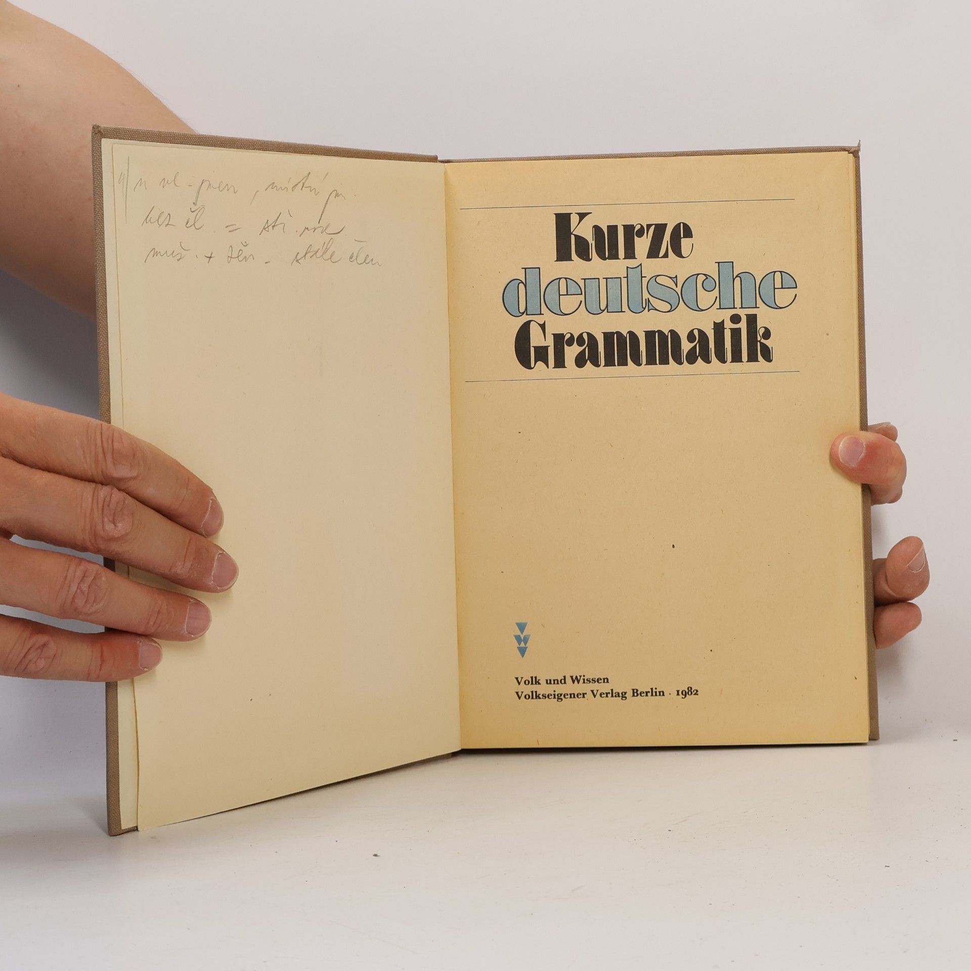 Kolektiv autorů Kurze deutsche Grammatik