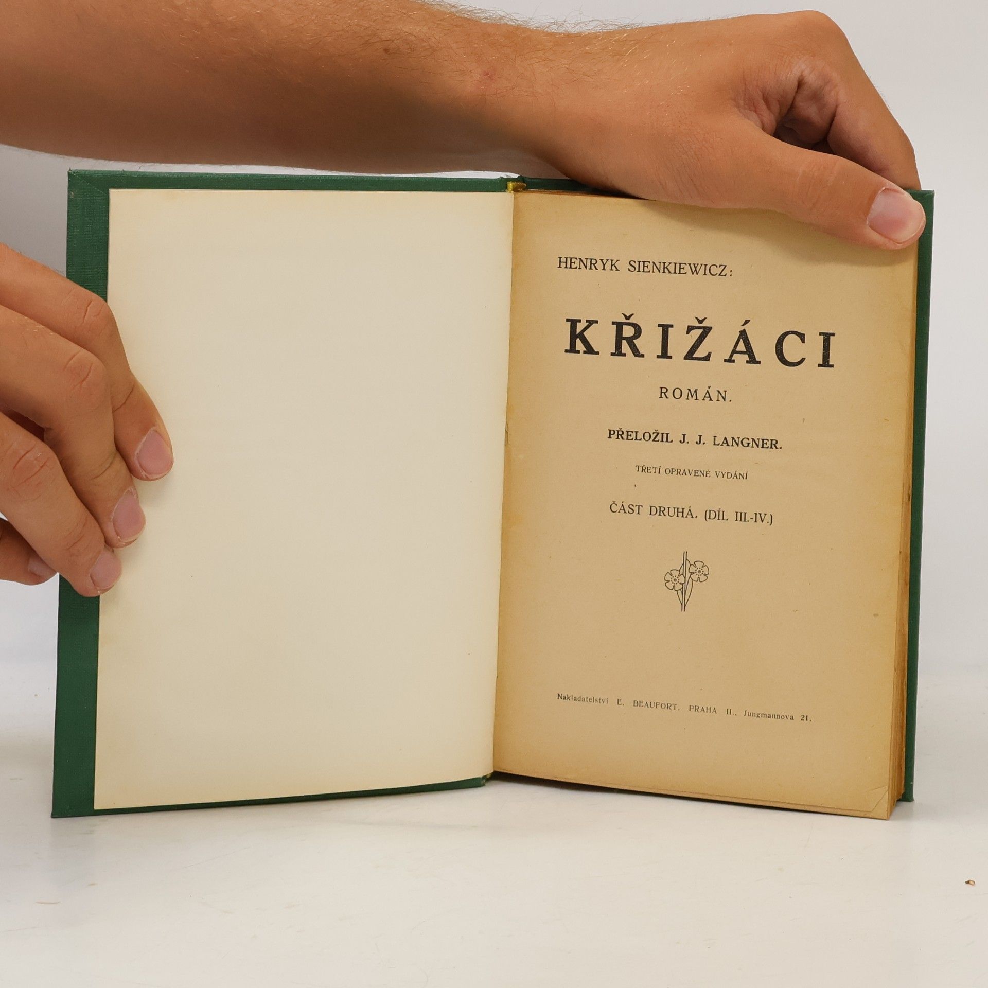 Henryk Sienkiewicz Křižáci, část druhá (Díl III.-IV.)