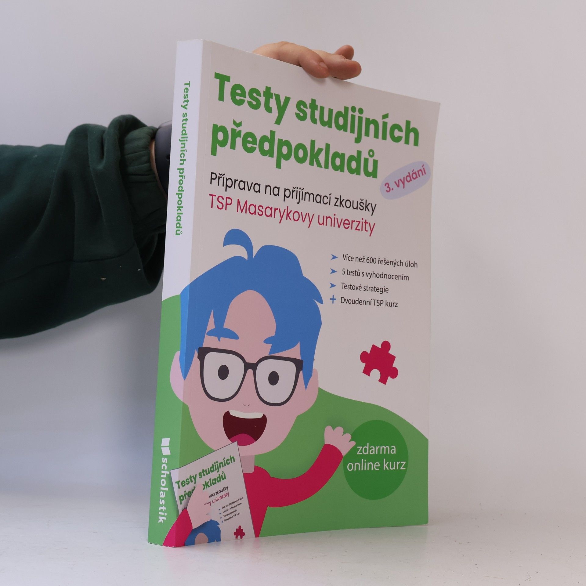 Matěj Vitouch Testy studijních předpokladů. Příprava na přijímací zkoušky TSP Masarykovy univerzity
