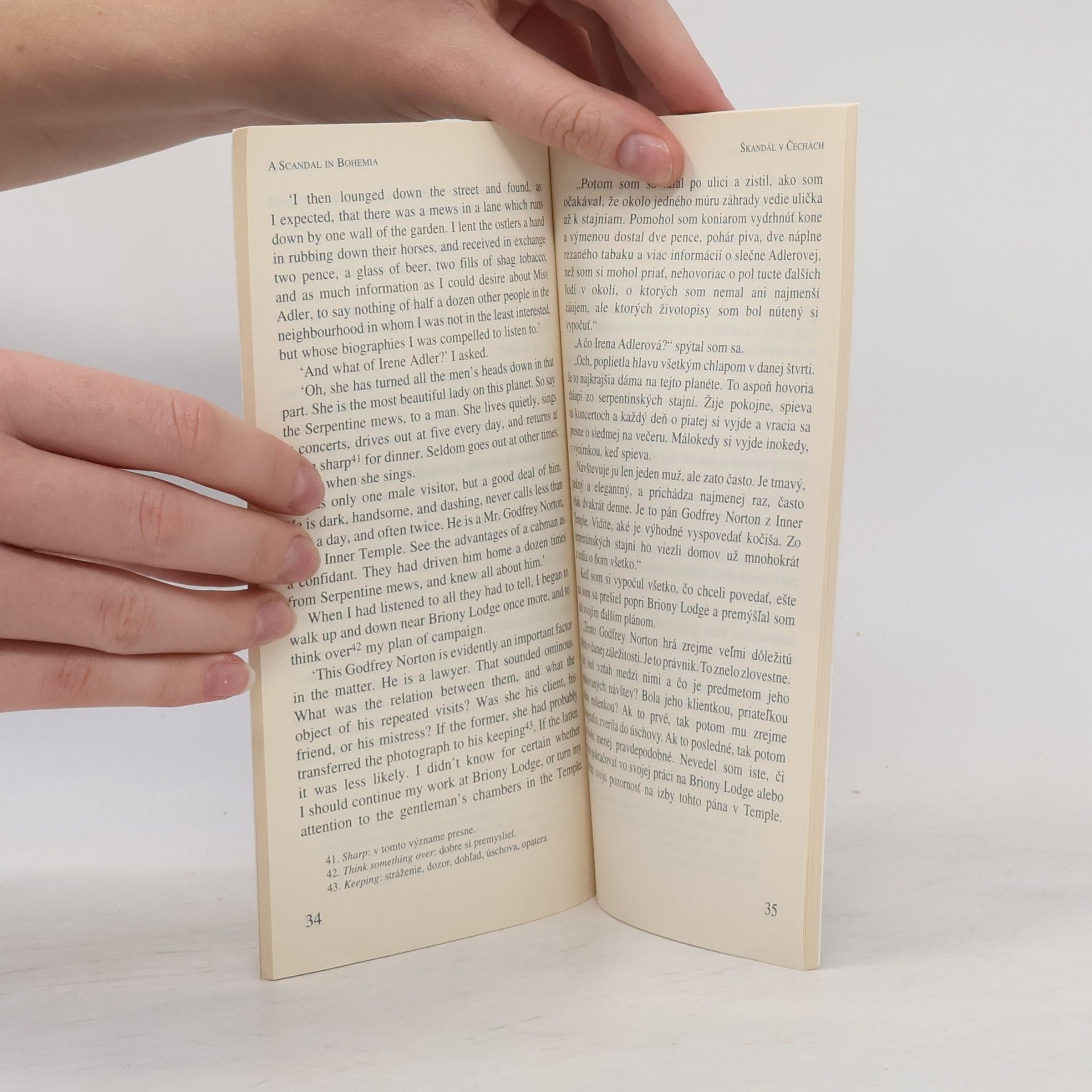 Arthur Conan Doyle Škandál v Čechách