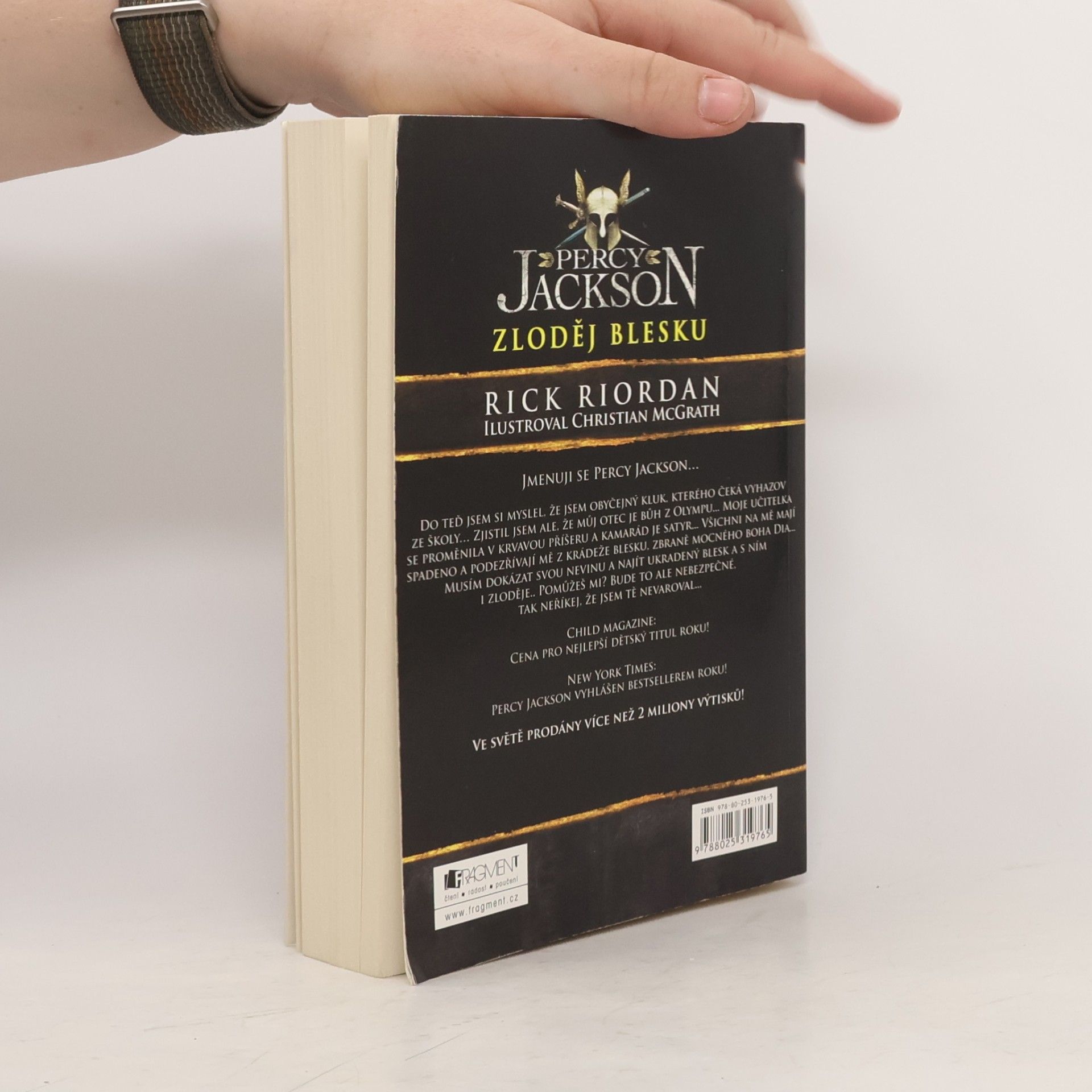 Rick Riordan Percy Jackson. Zloděj blesku