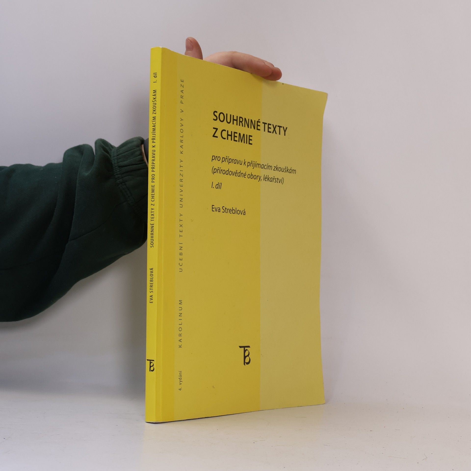 Eva Streblová Souhrnné texty z chemie I.