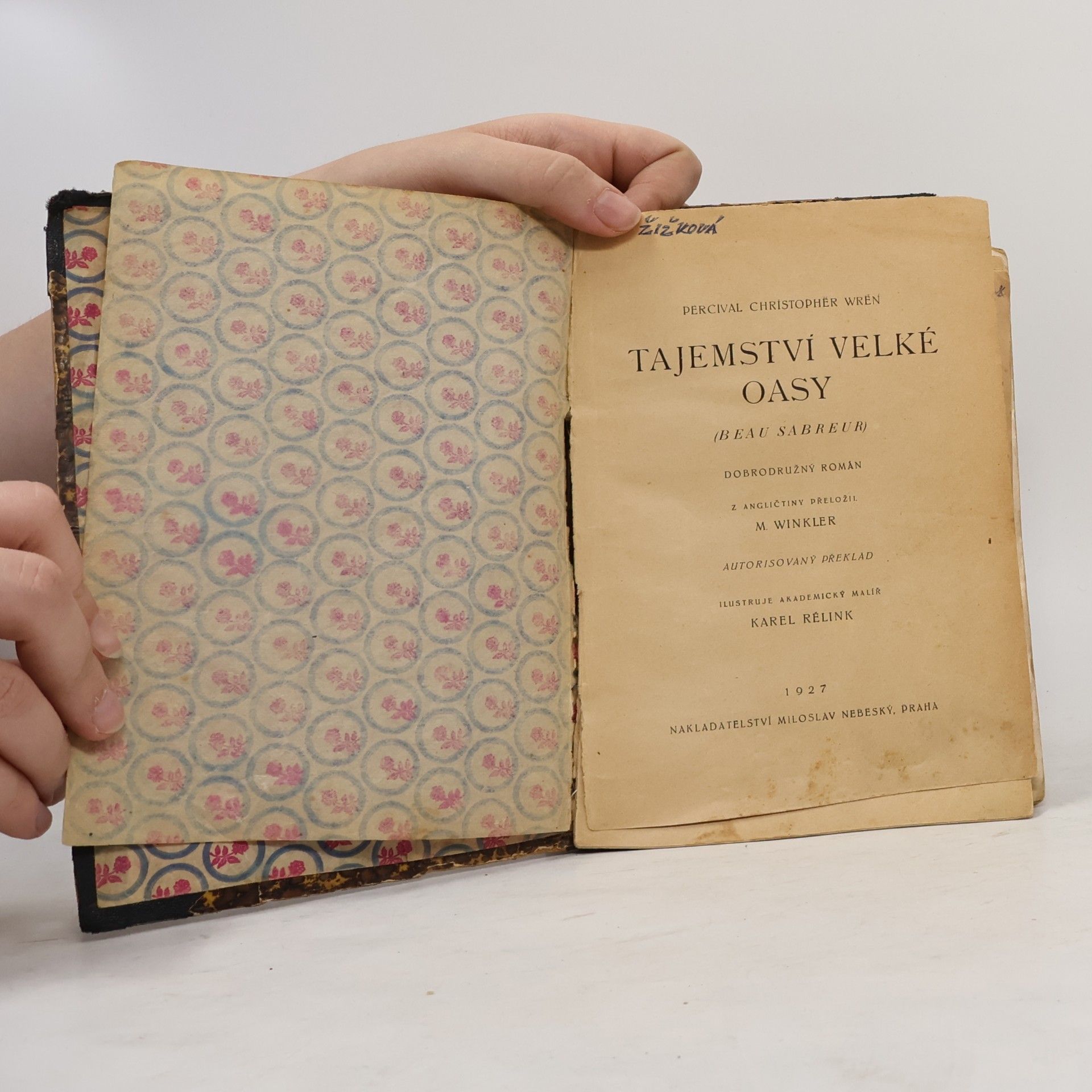 Percival Christopher Wren Tajemství velké oasy