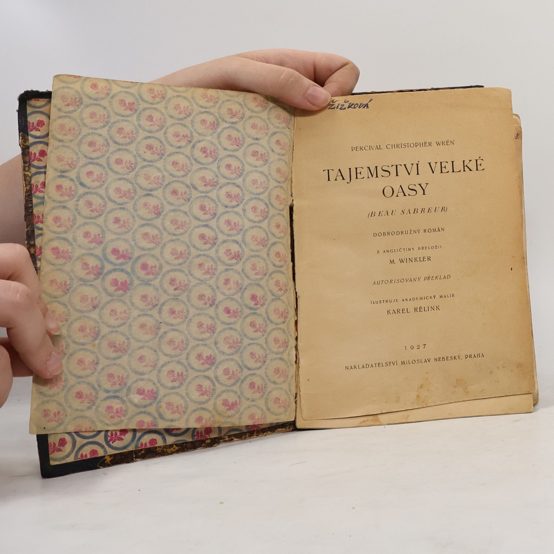 Percival Christopher Wren Tajemství velké oasy