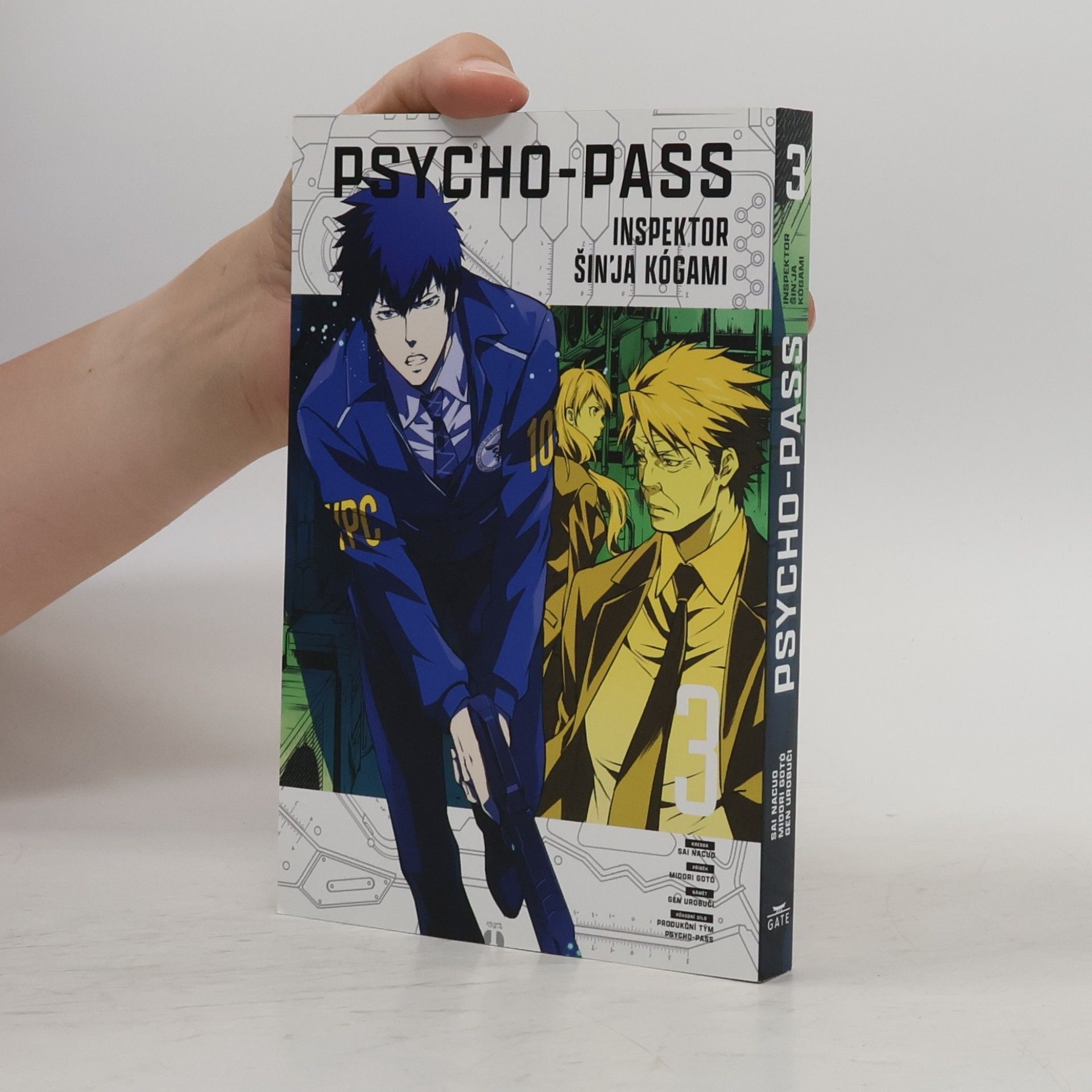 Natsuo Sai Psycho-pass. Inspektor Šin'ja Kógami. 3