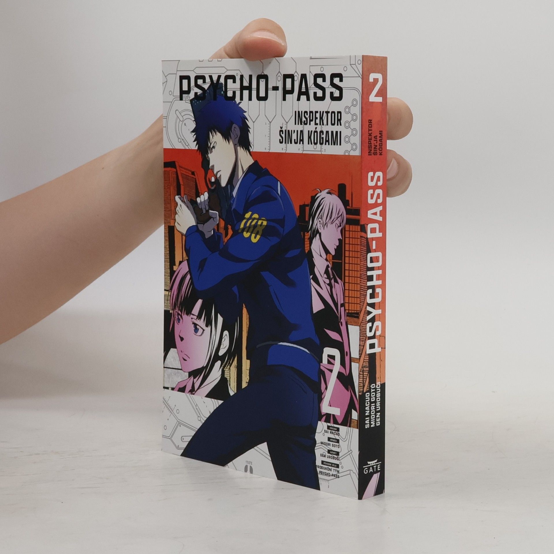 Natsuo Sai Psycho-pass. Inspektor Šin'ja Kógami. 2