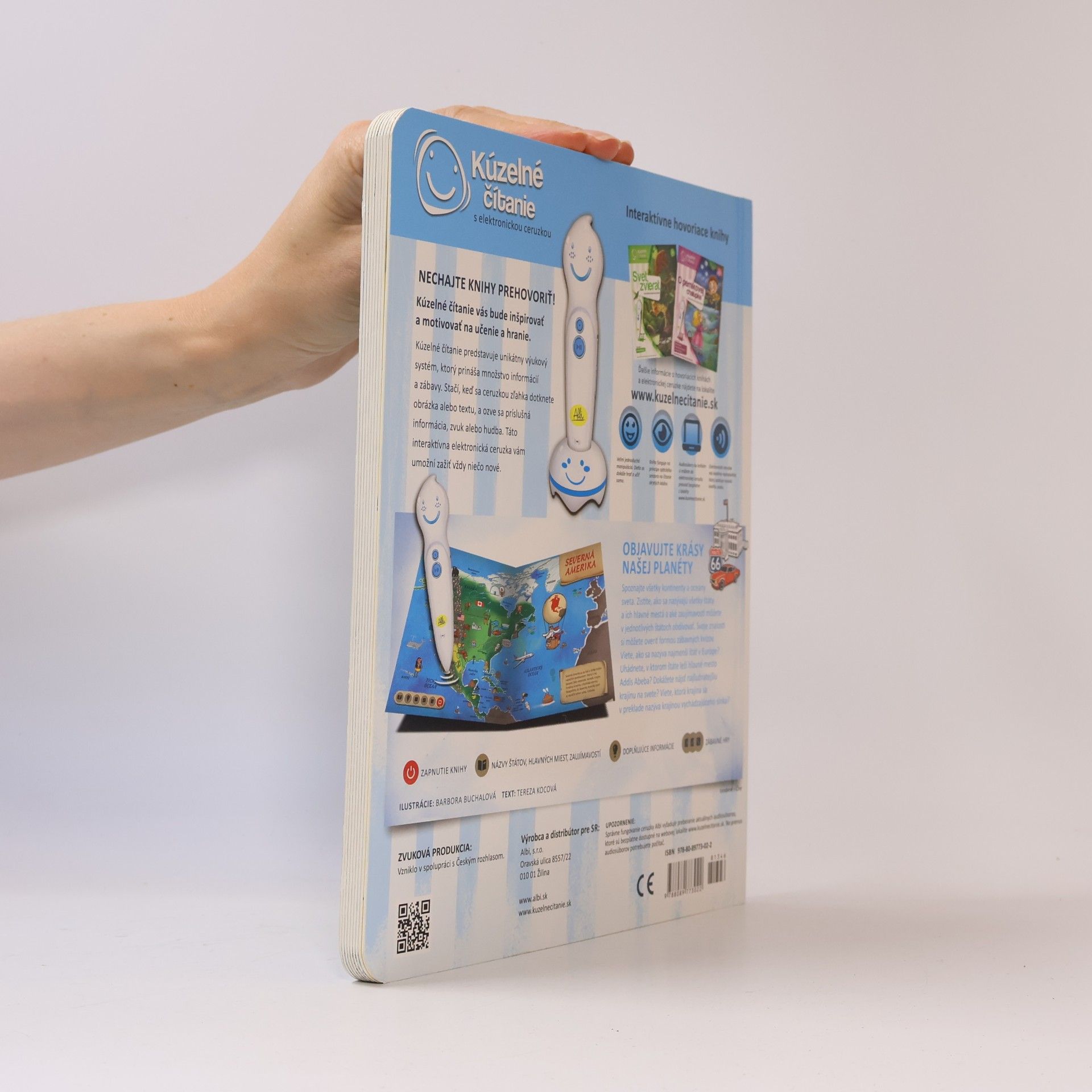 Autores varios Atlas sveta : interaktívna hovoriaca knižka