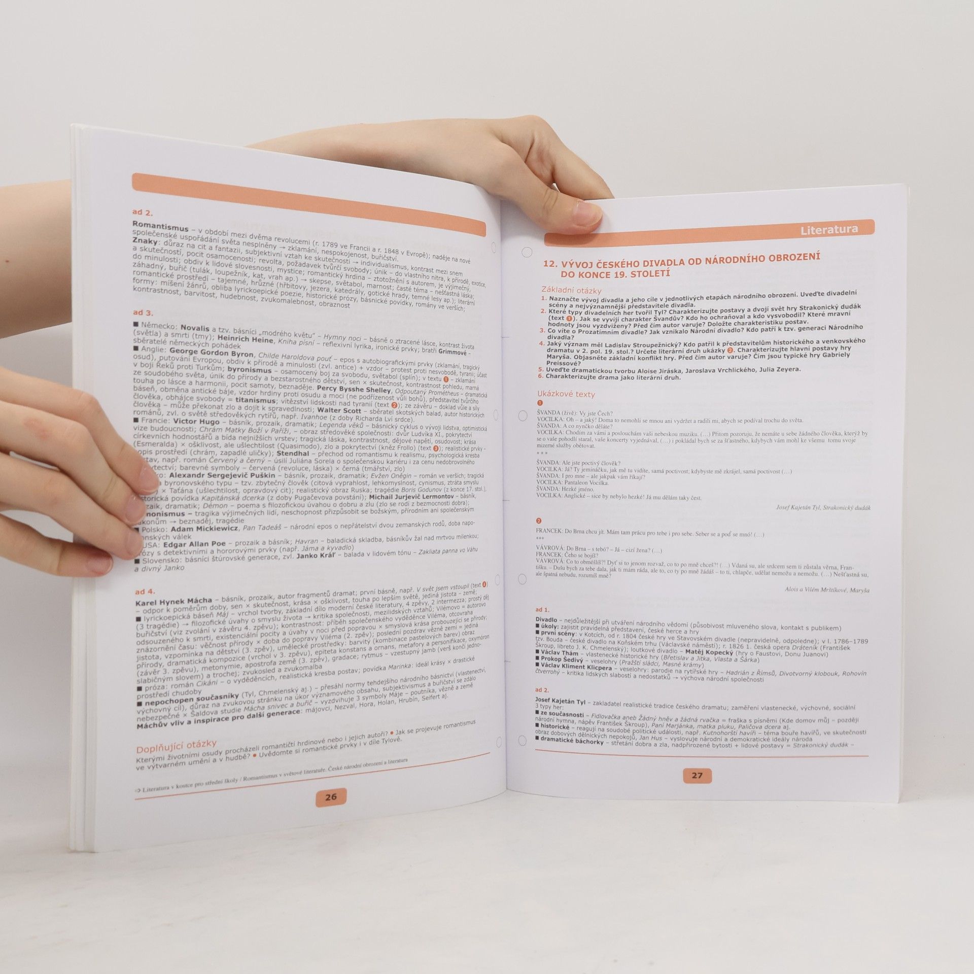 Marie Sochrová Maturita - Literatura