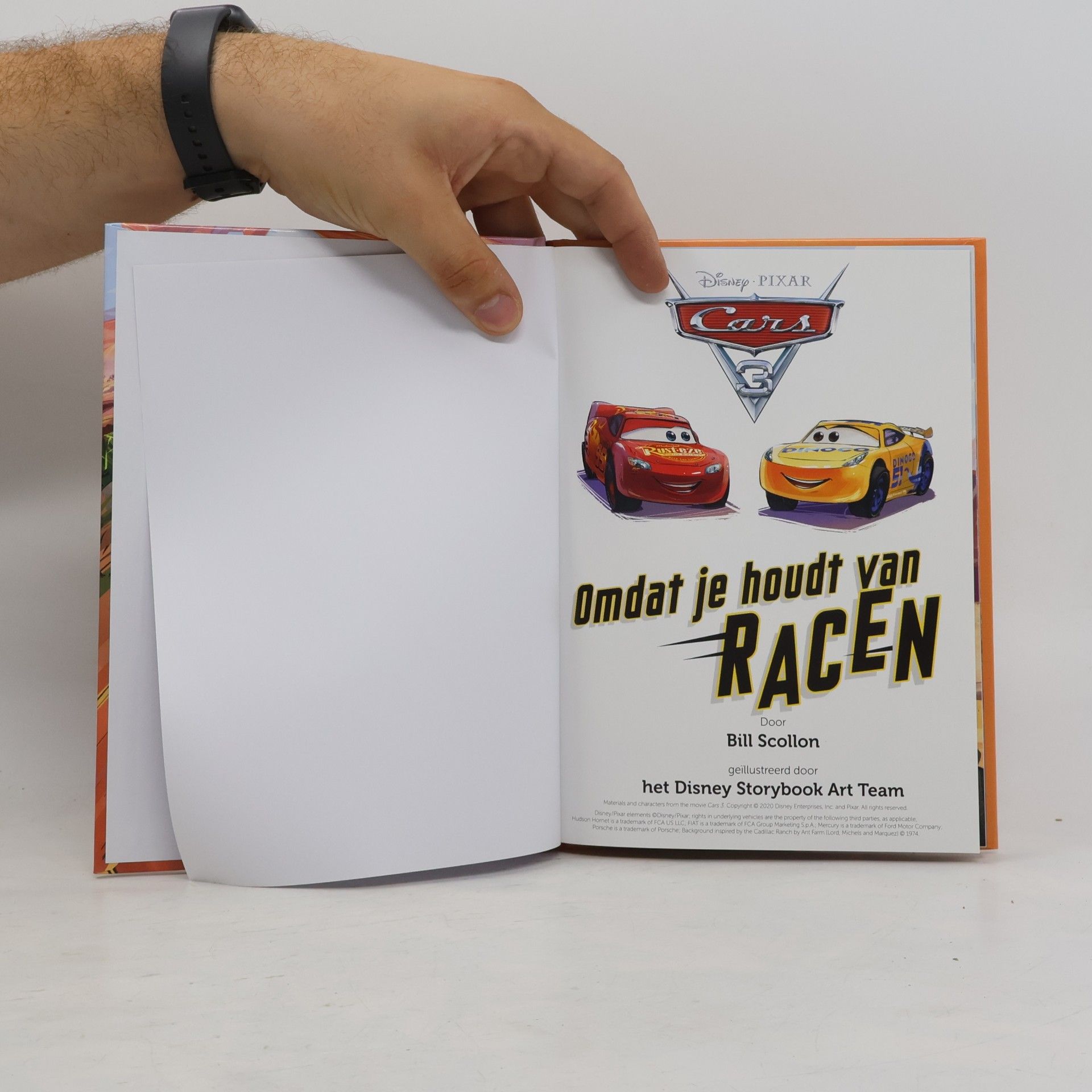 Walt Disney Disney Pixar Cars 3 - Omdat Je Houdt Van Racen