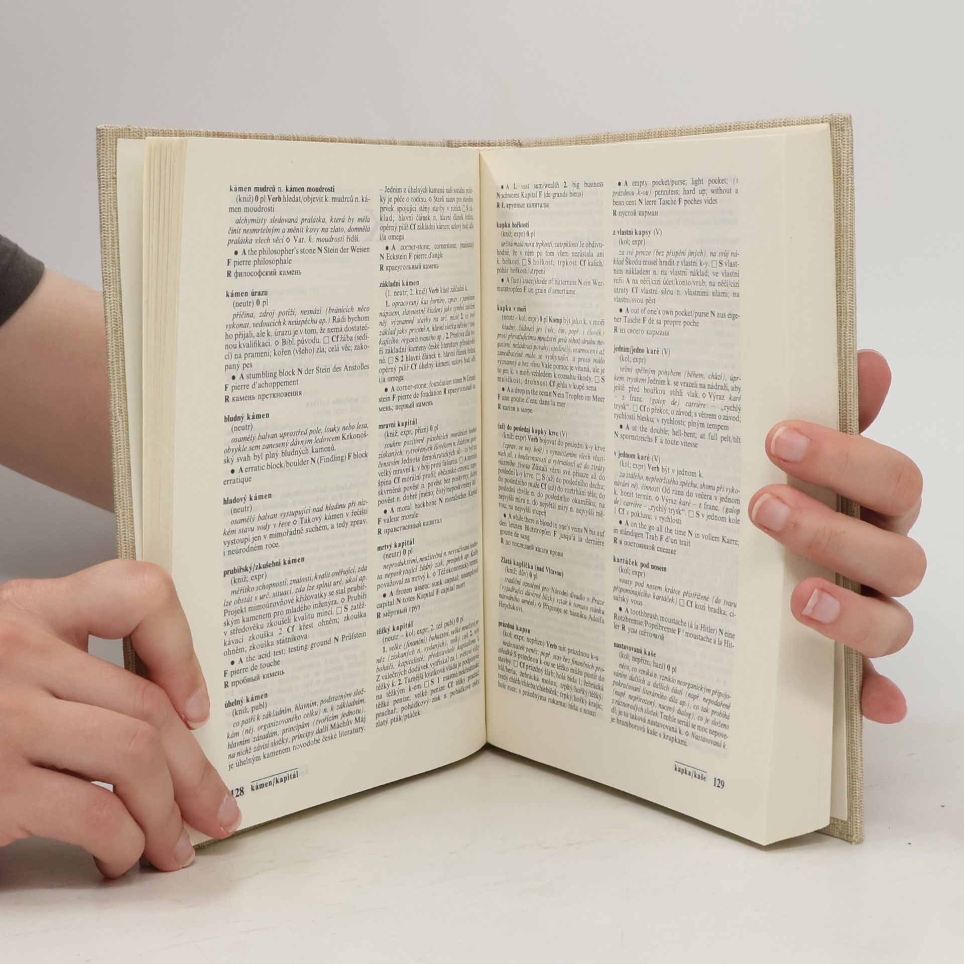 František Čermák Slovník české frazeologie a idiomatiky. Výrazy neslovesné