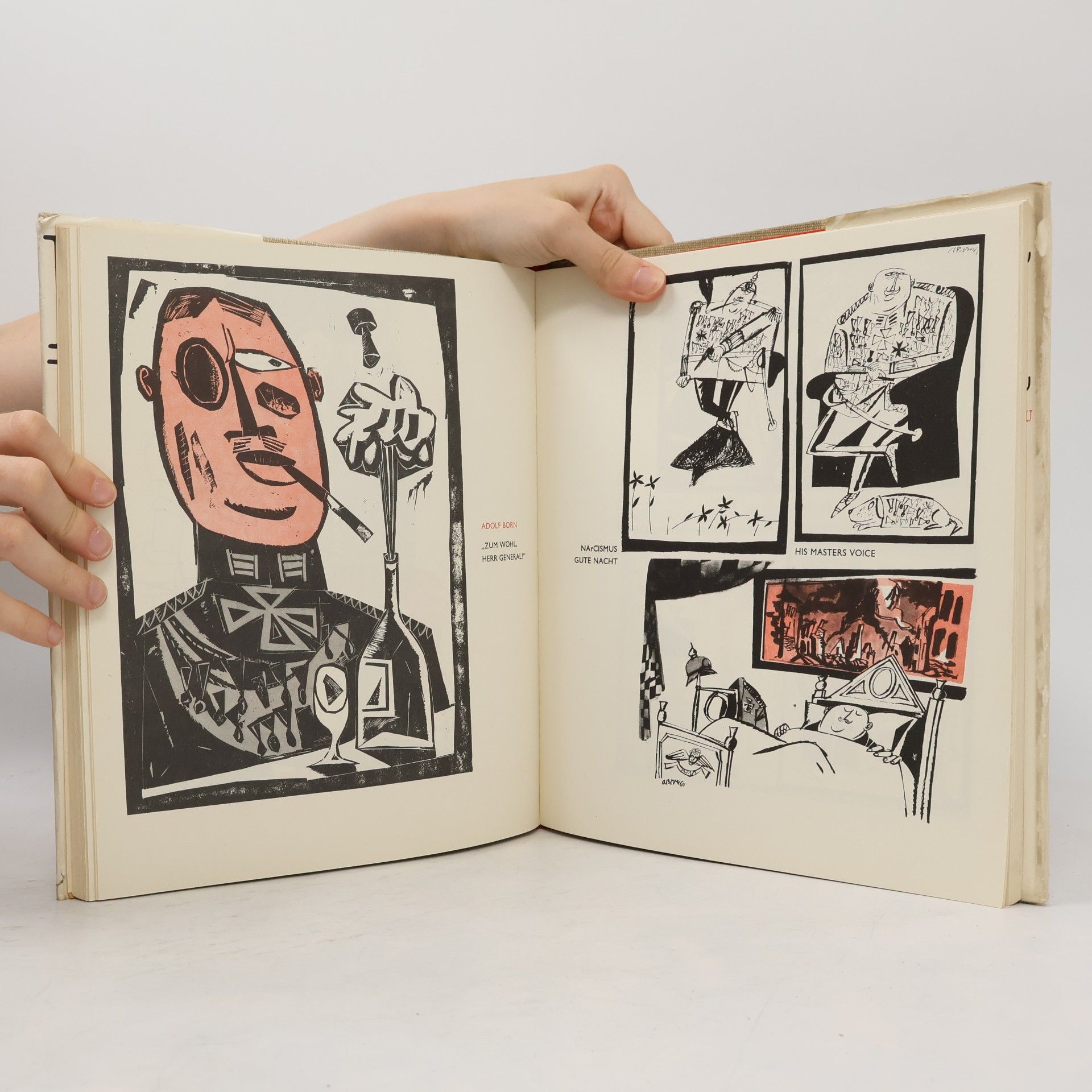 Miroslav Klivar Karikatura bojující : antologie současné politické karikatury a kresby 1945-1962