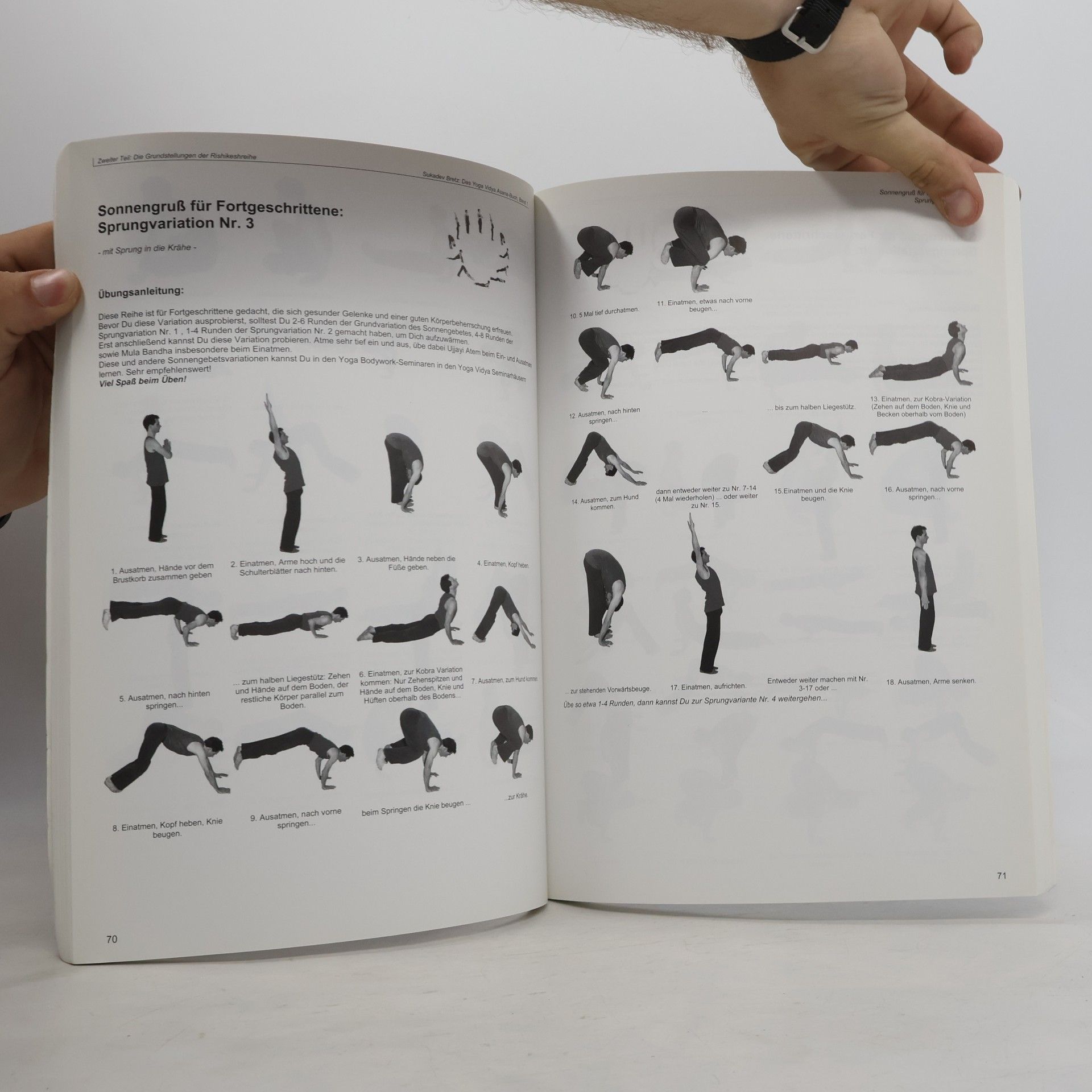 Volker Bretz Das Yoga Vidya Asana Buch. Übungsreihen, Grundeinstellungen, Variationen