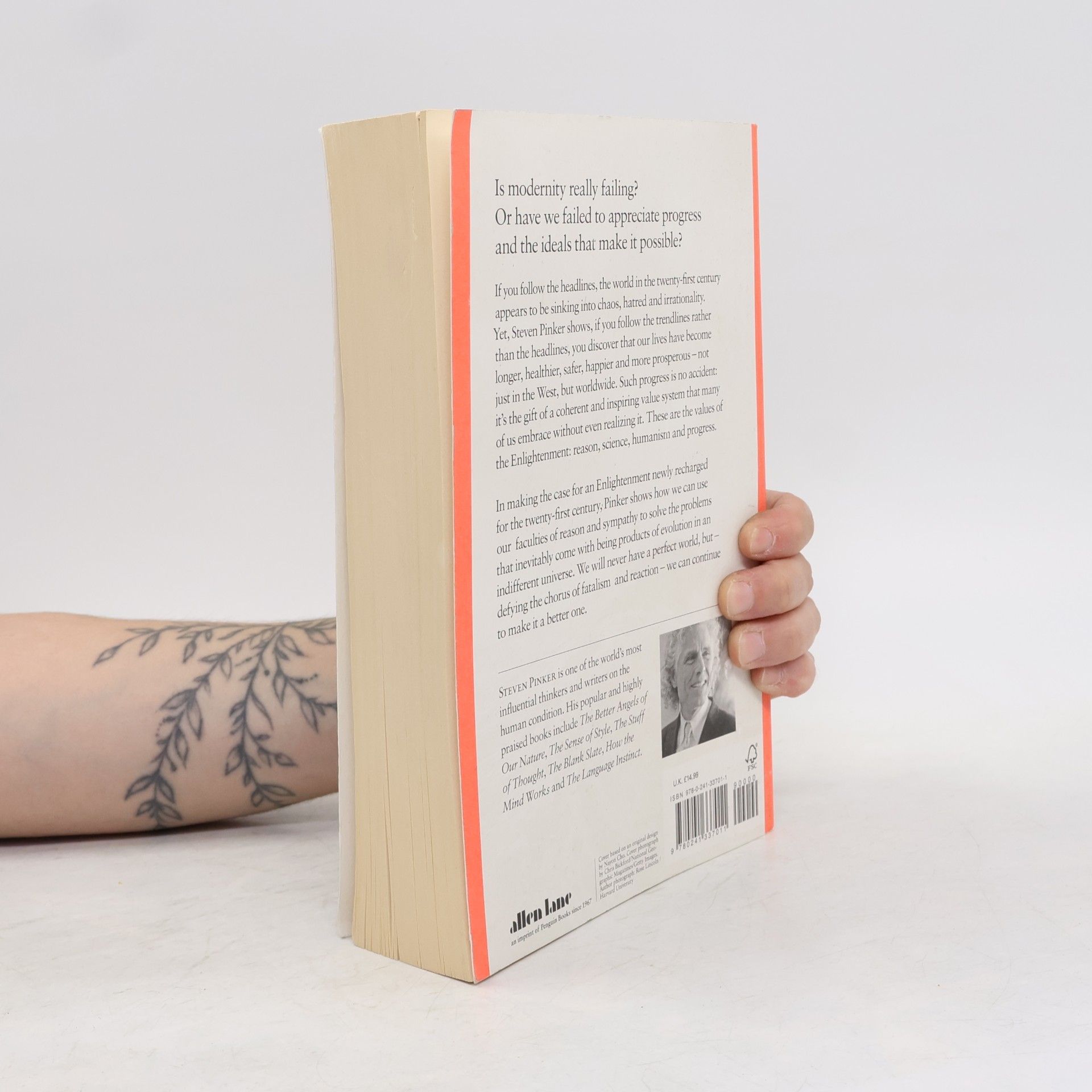 Steven Pinker Enlightenment now : the case for reason, science, humanism, and progress