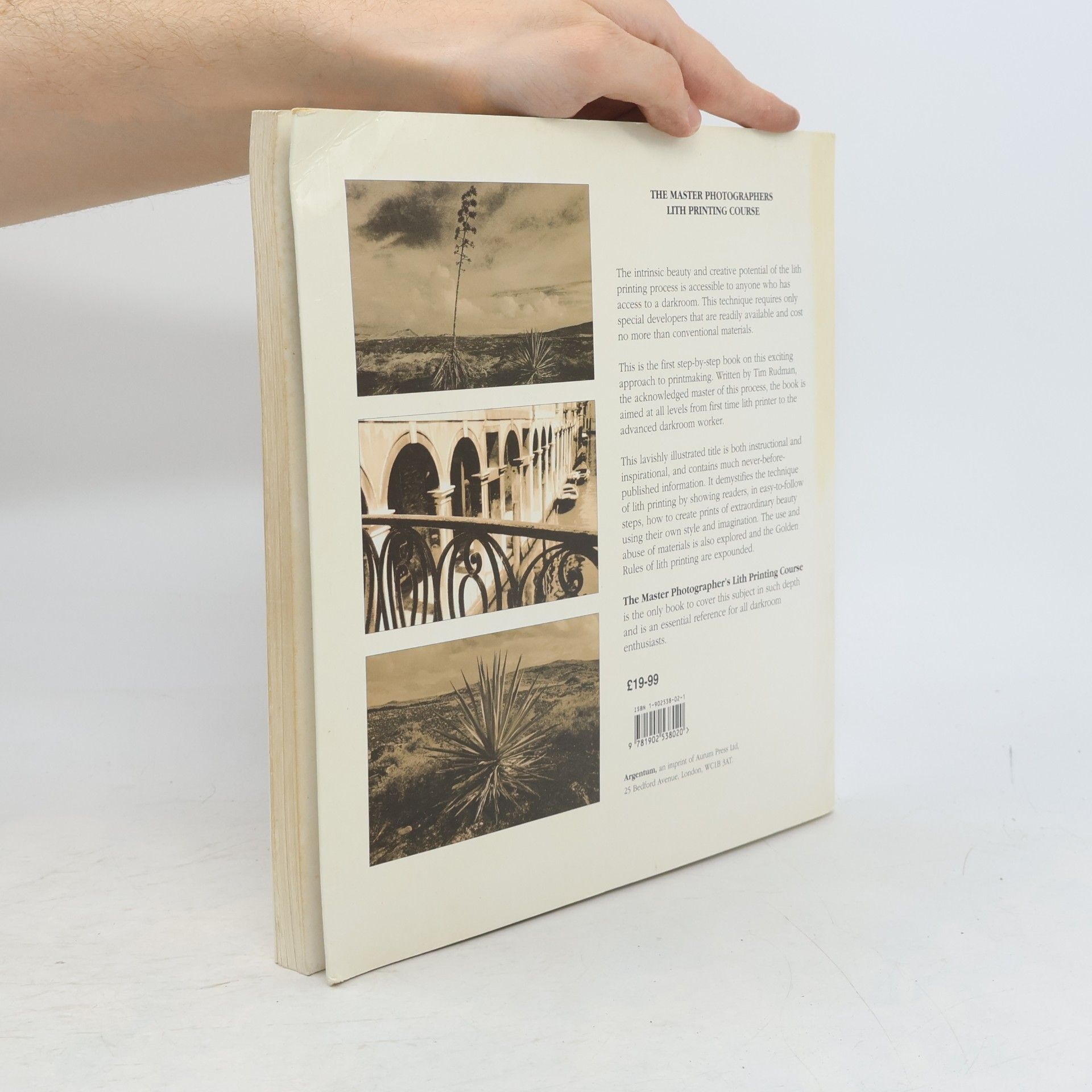 Tim Rudman The Master Photographer's Lith Printing Course