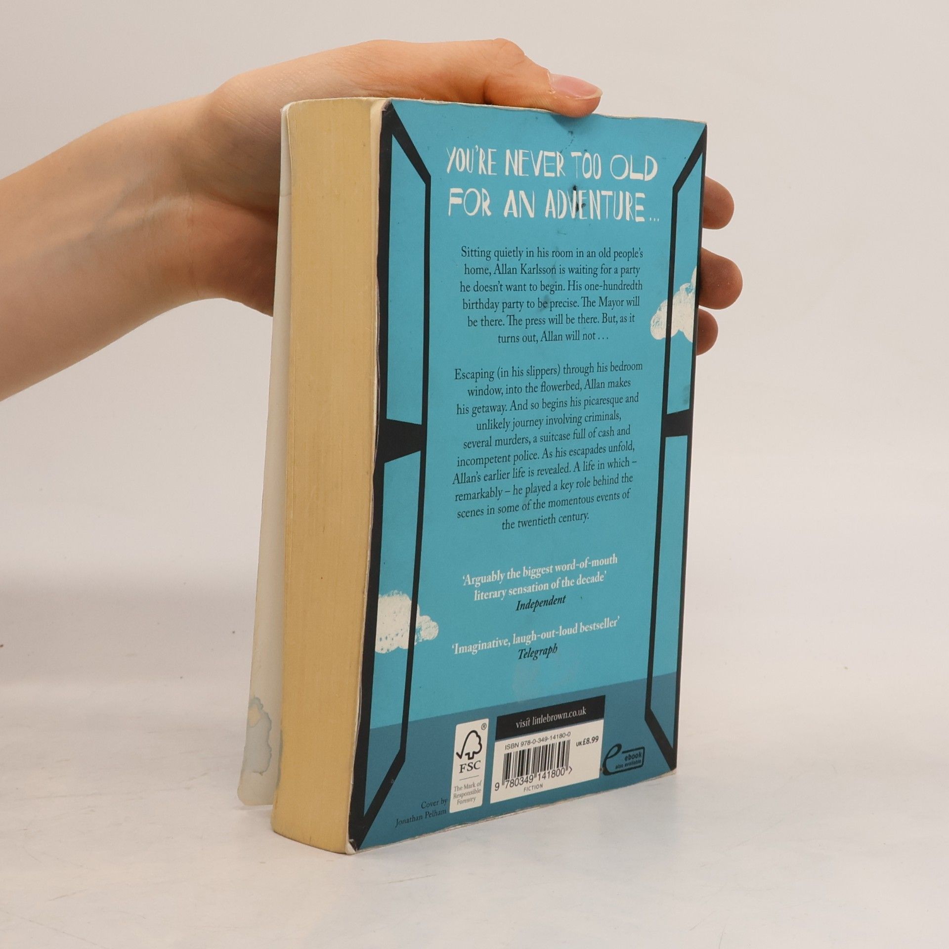 Jonas Jonasson The hundred year old man who climbed out of the window and disappeared