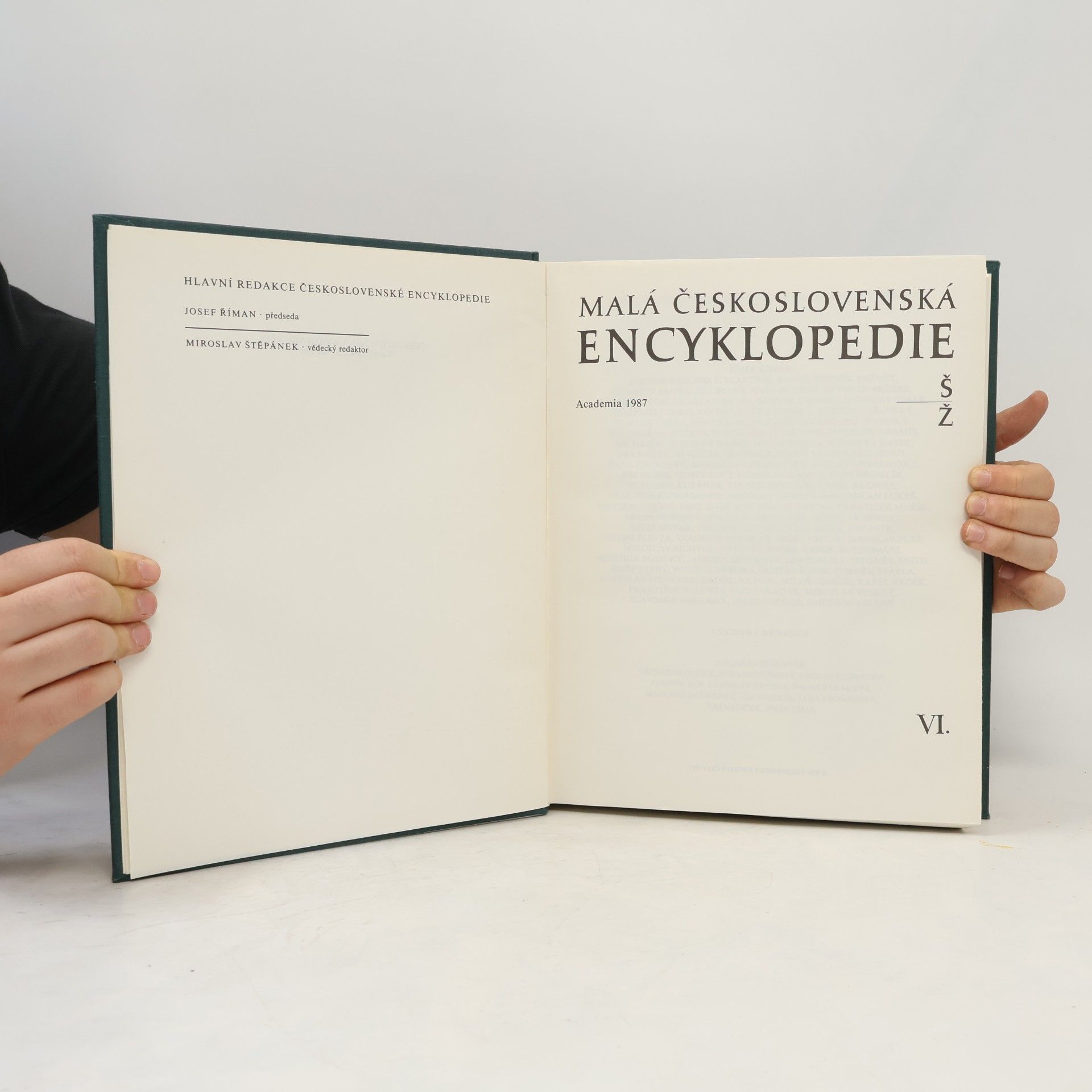 Kolektiv autorů Malá Československá encyklopedie 1-6